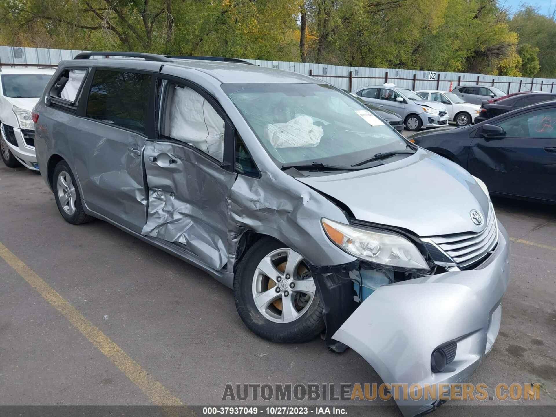 5TDKK3DC3GS739007 TOYOTA SIENNA 2016