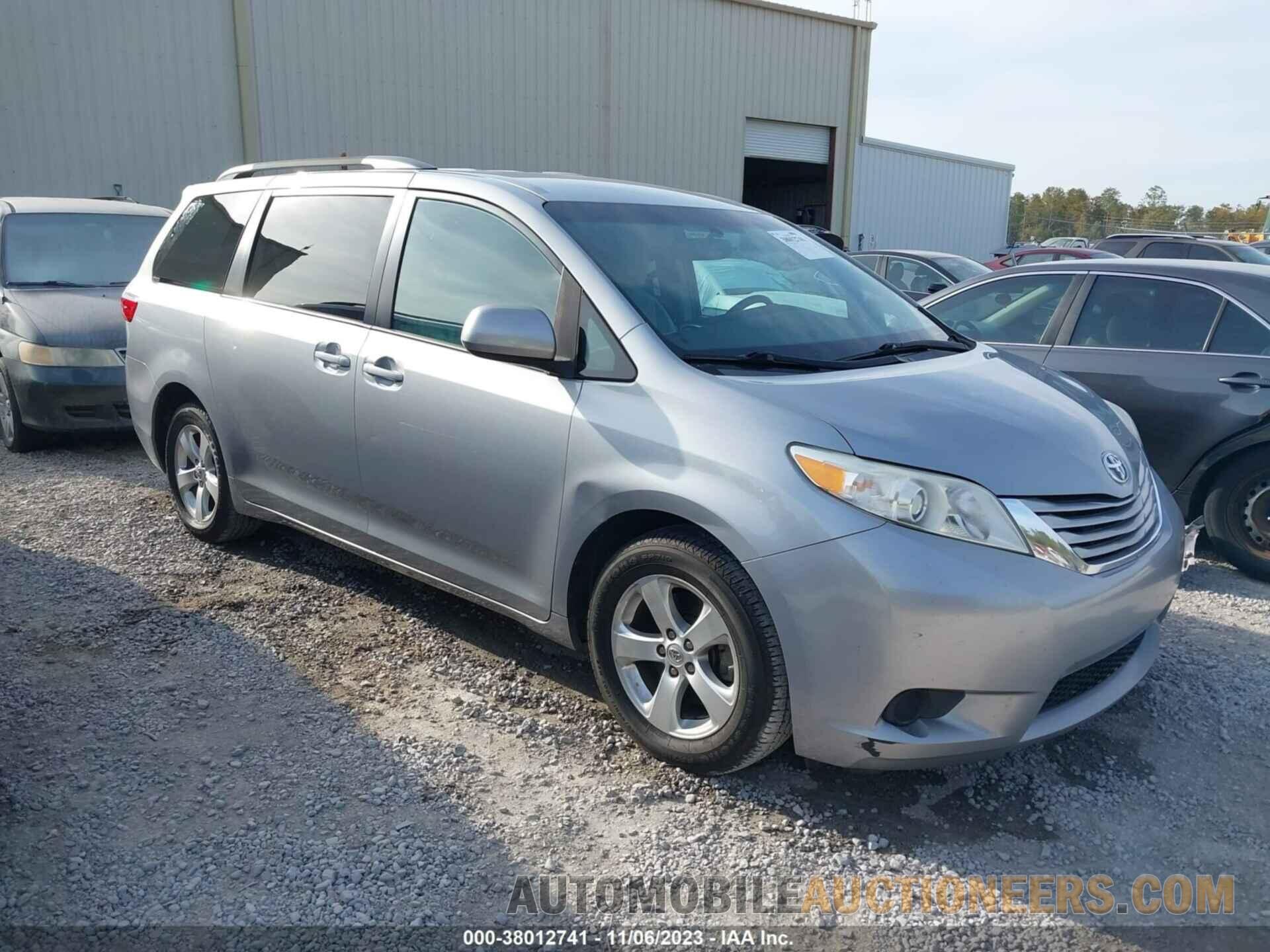 5TDKK3DC3GS746197 TOYOTA SIENNA 2016