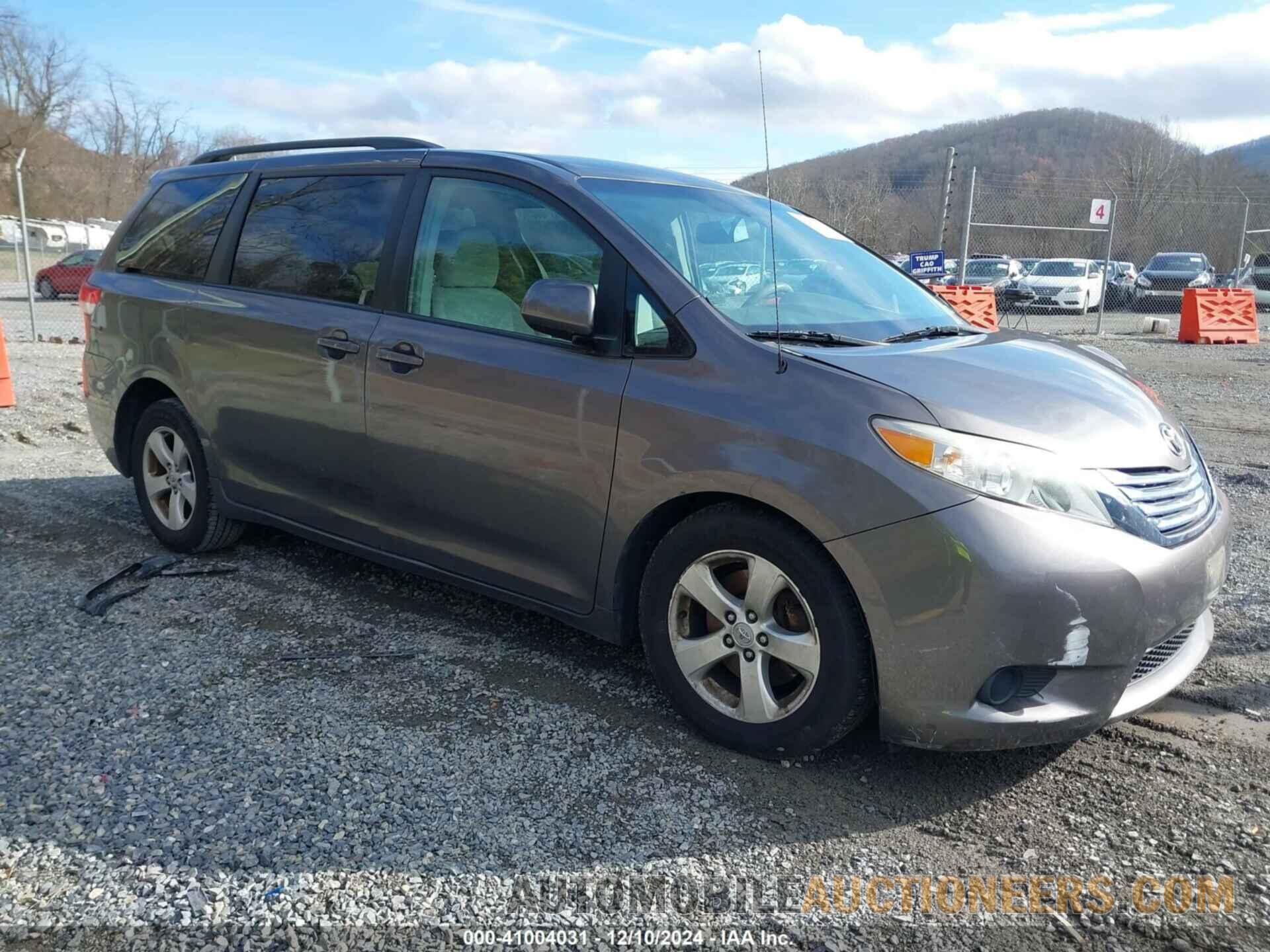 5TDKK3DC4CS202902 TOYOTA SIENNA 2012