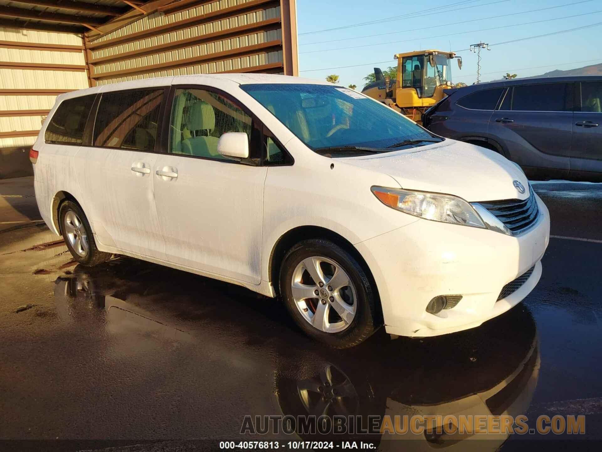 5TDKK3DC4DS317128 TOYOTA SIENNA 2013