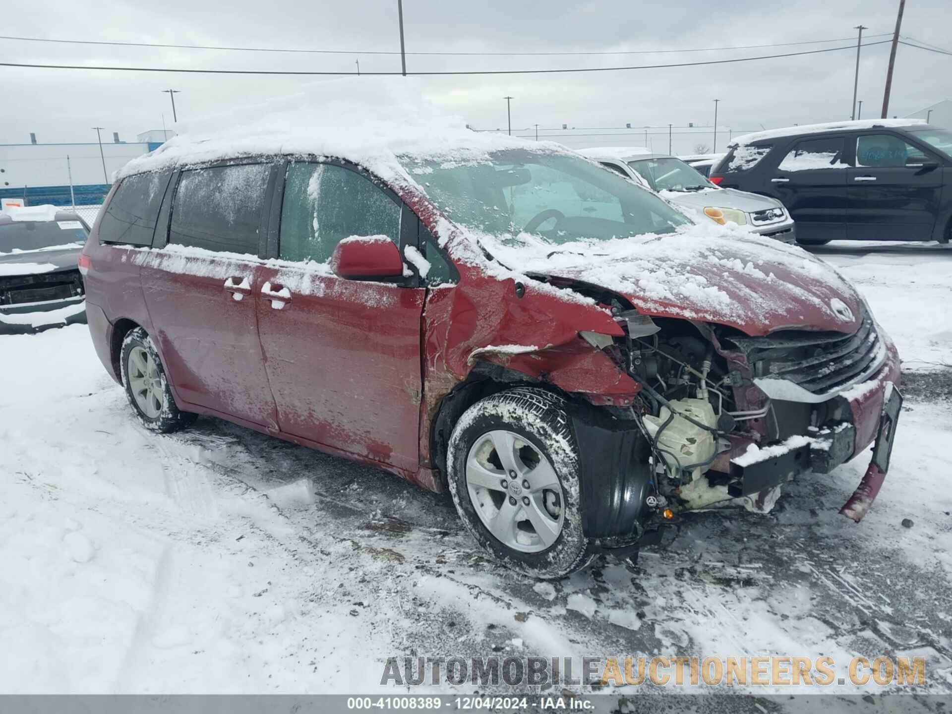 5TDKK3DC4ES430272 TOYOTA SIENNA 2014