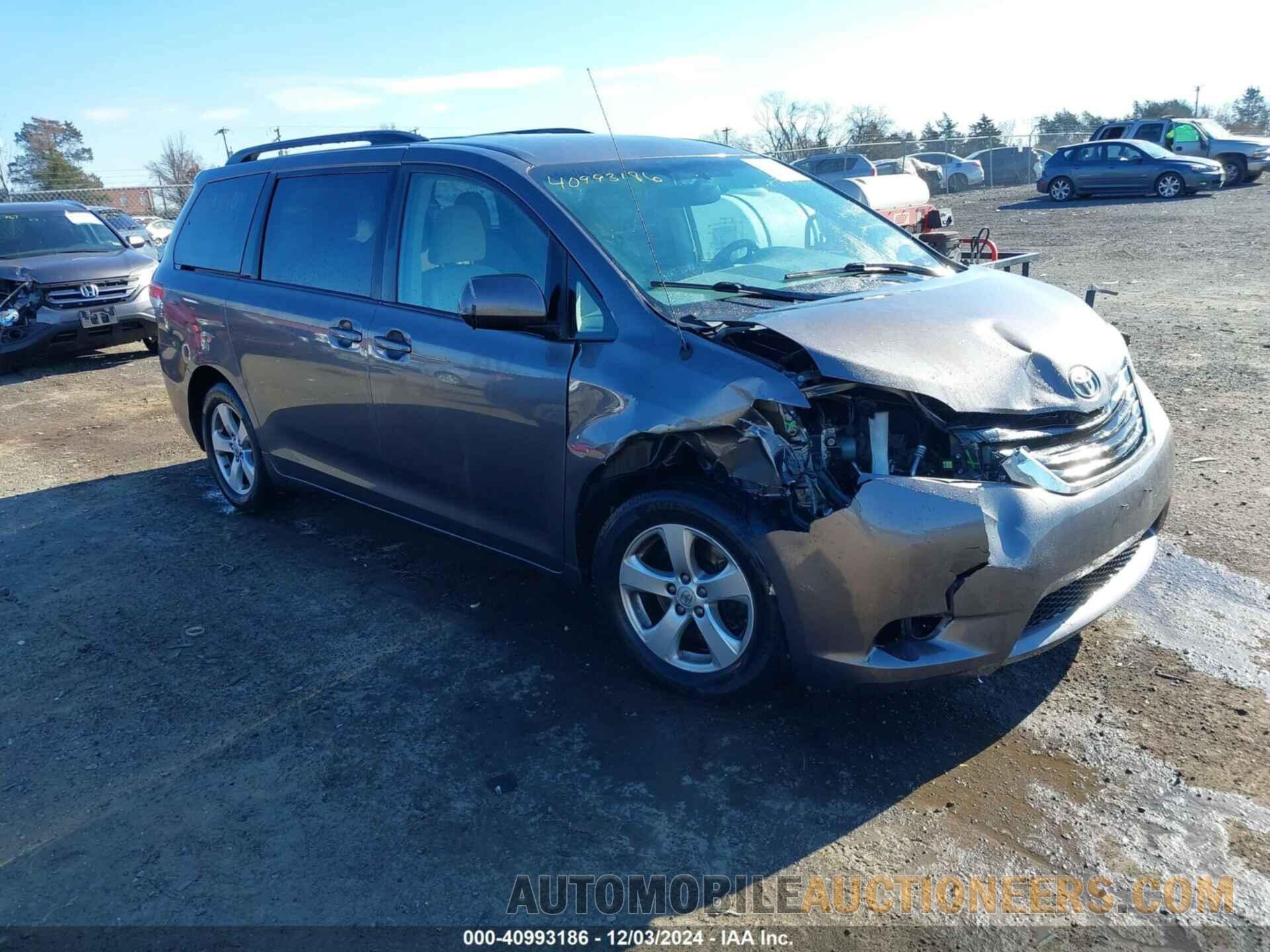 5TDKK3DC4ES495431 TOYOTA SIENNA 2014