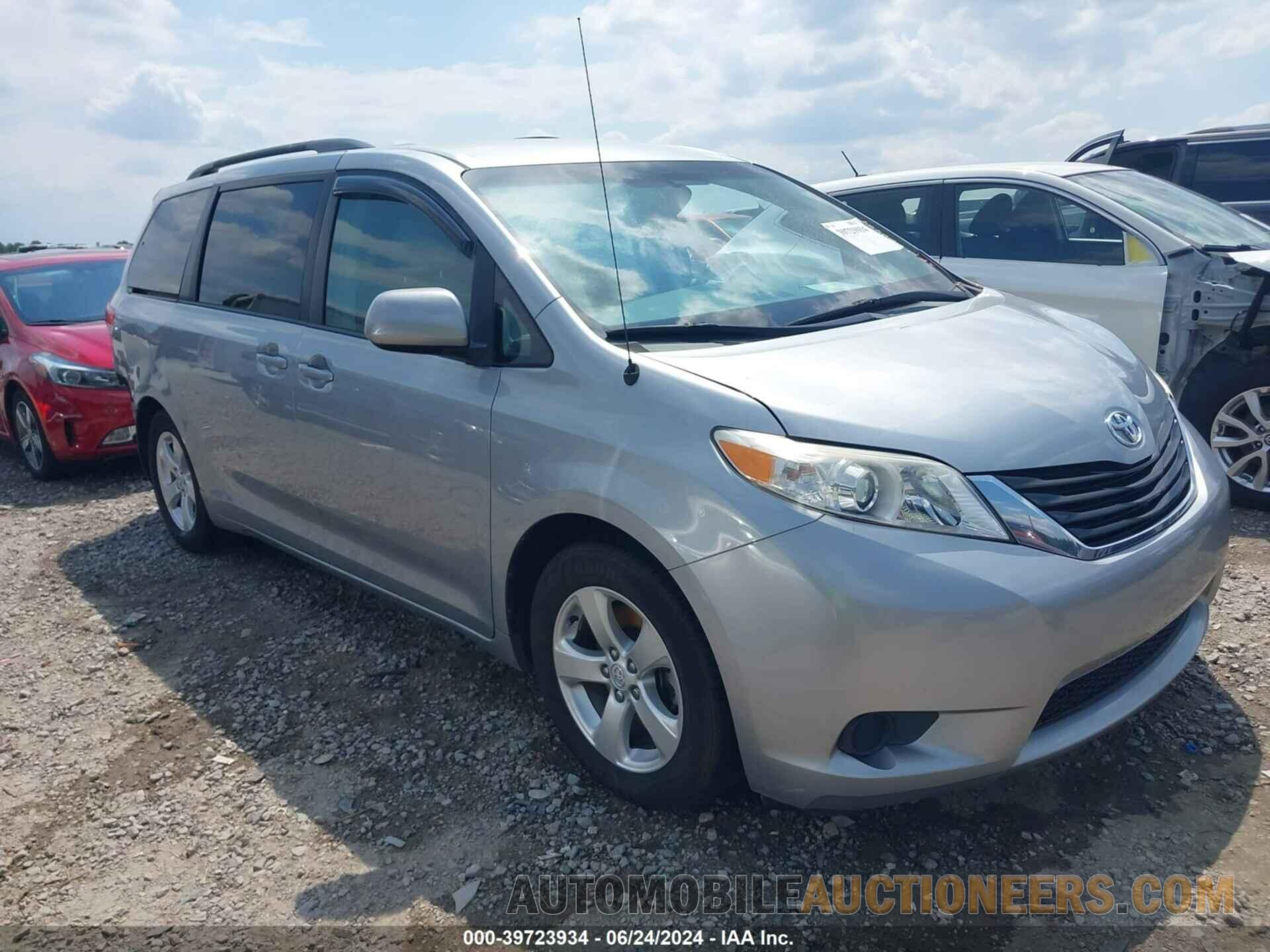 5TDKK3DC4ES520053 TOYOTA SIENNA 2014