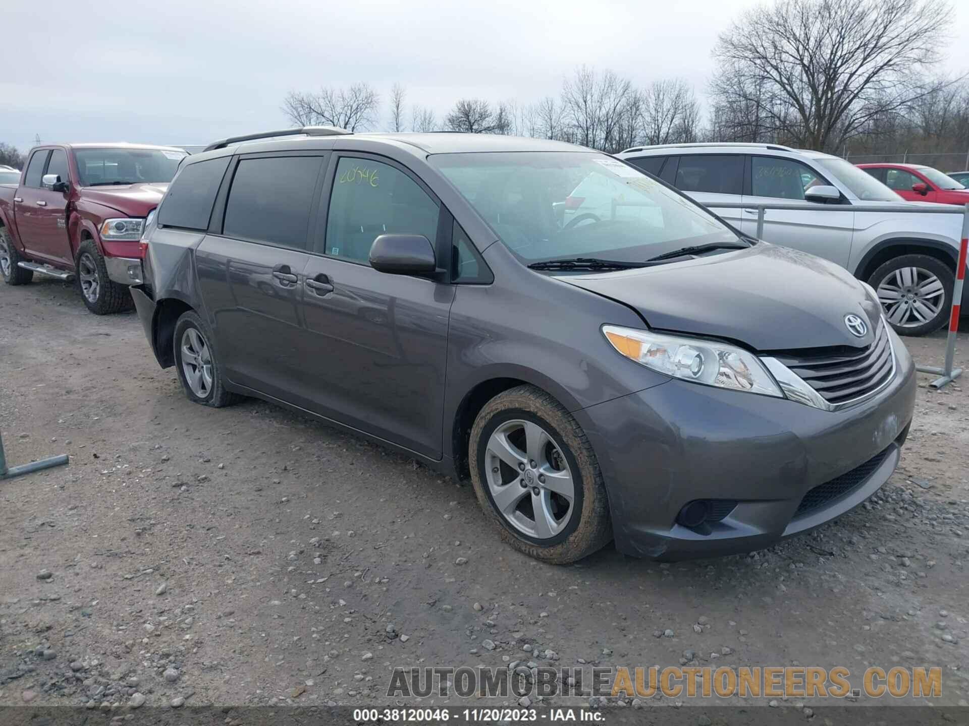 5TDKK3DC4FS557623 TOYOTA SIENNA 2015