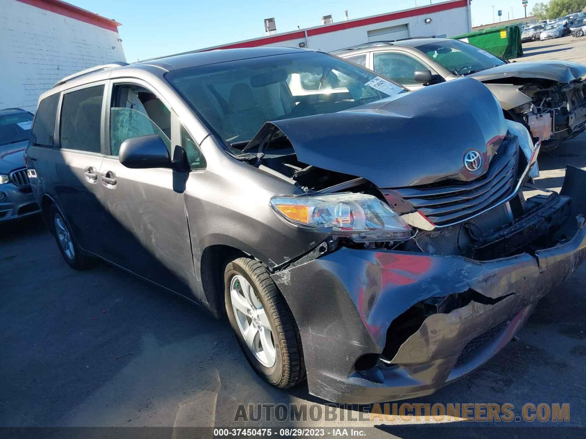 5TDKK3DC4FS577807 TOYOTA SIENNA 2015