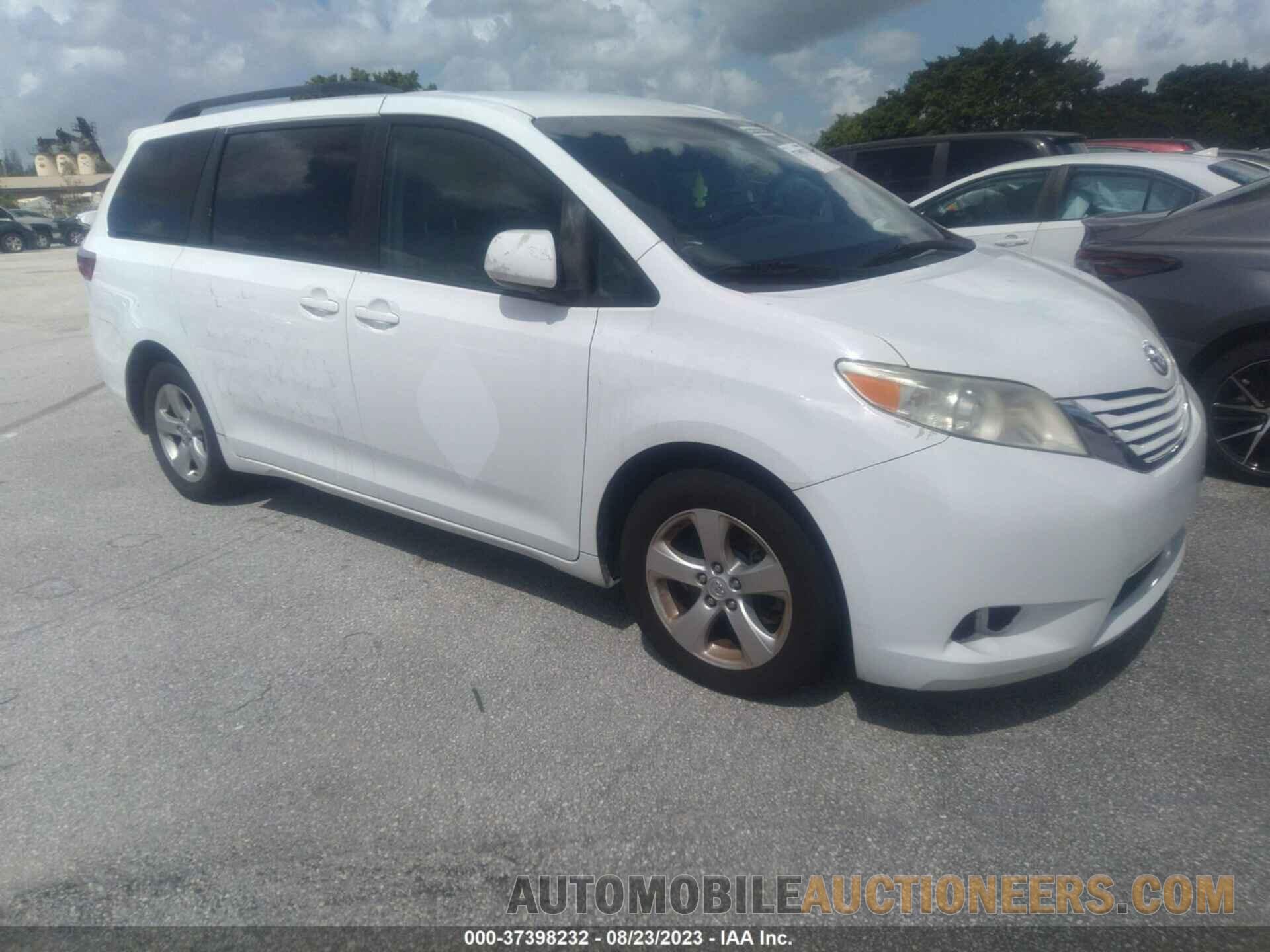 5TDKK3DC4GS700197 TOYOTA SIENNA 2016