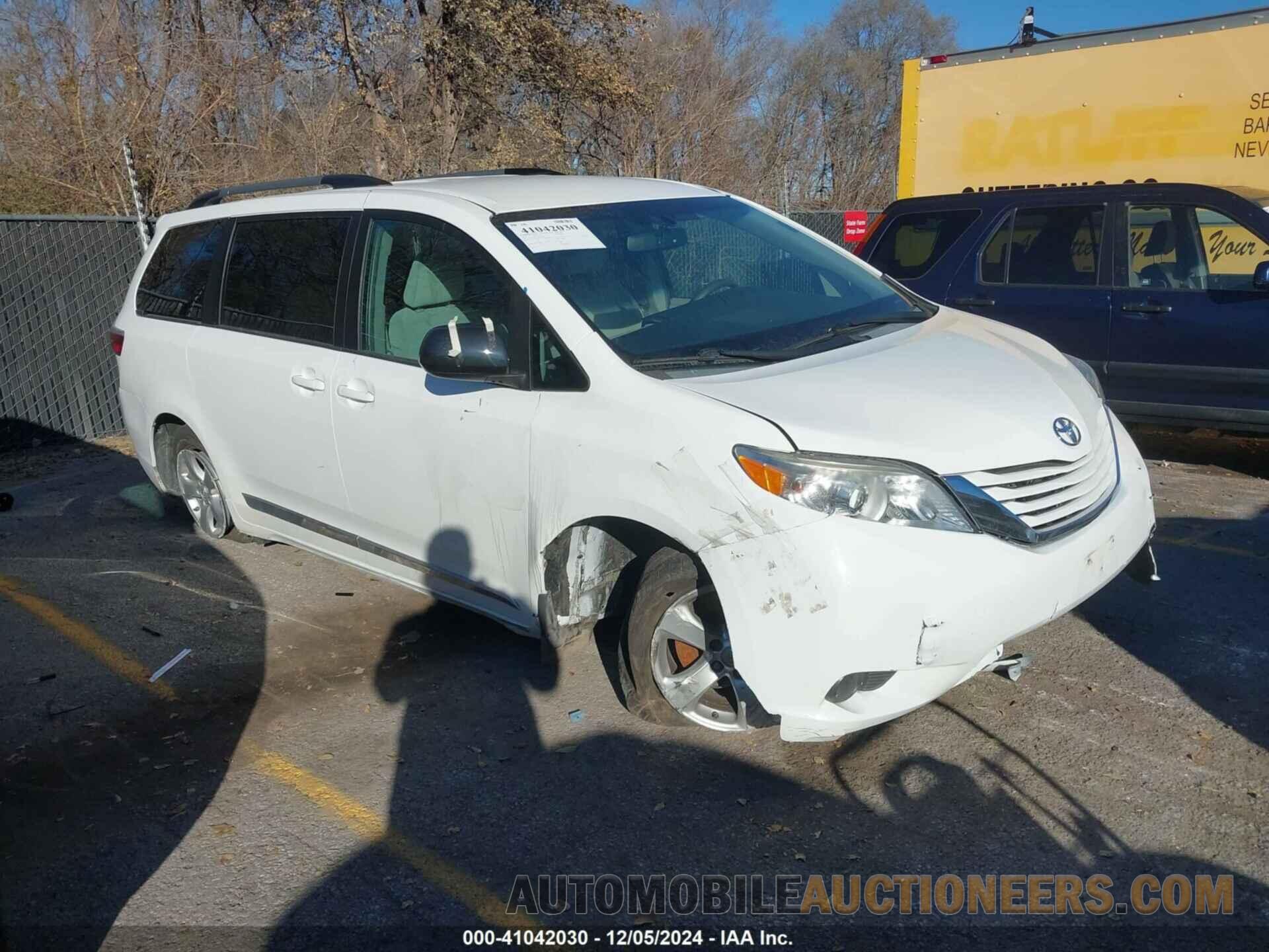 5TDKK3DC4GS710406 TOYOTA SIENNA 2016