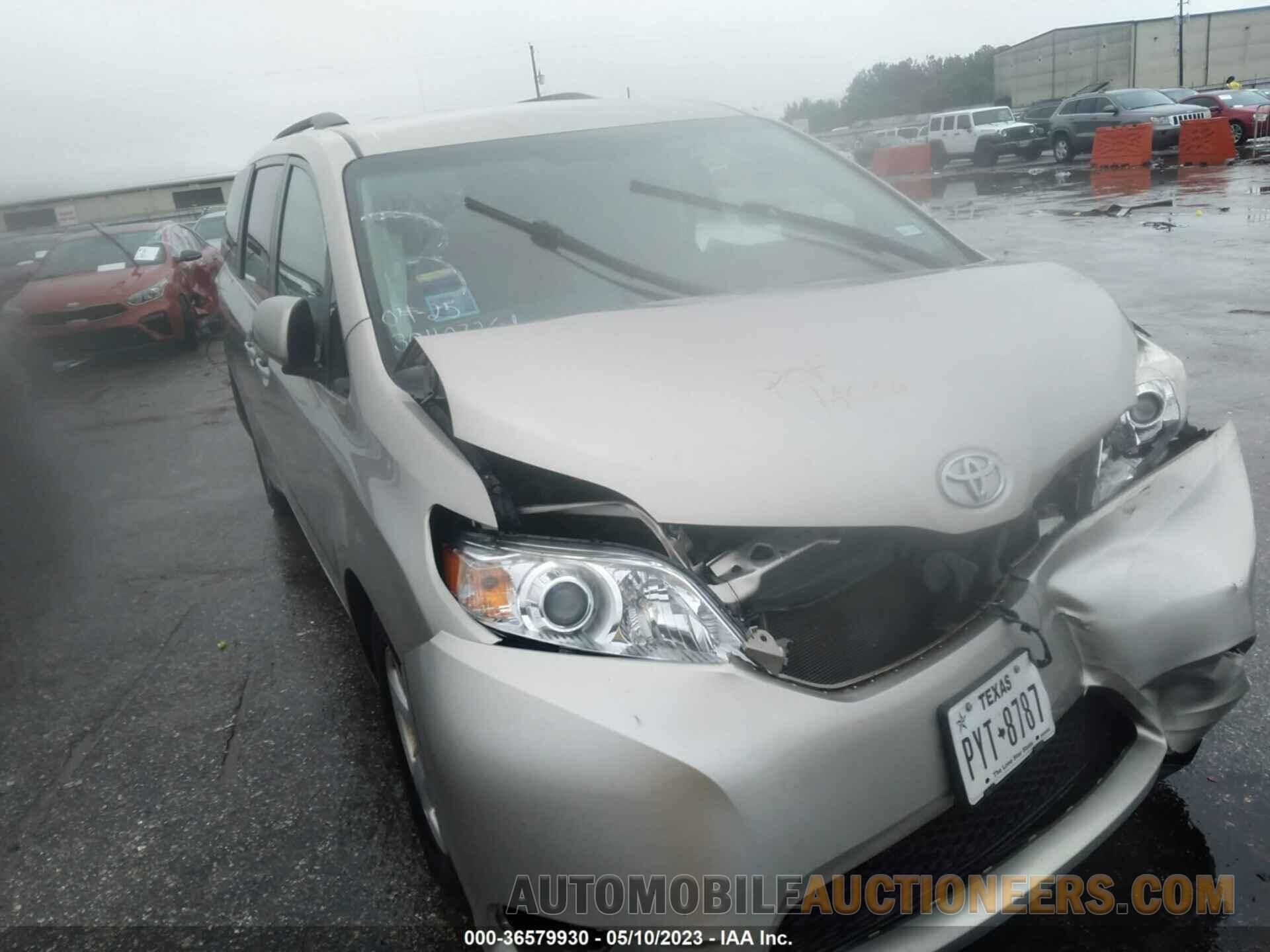 5TDKK3DC4GS712835 TOYOTA SIENNA 2016