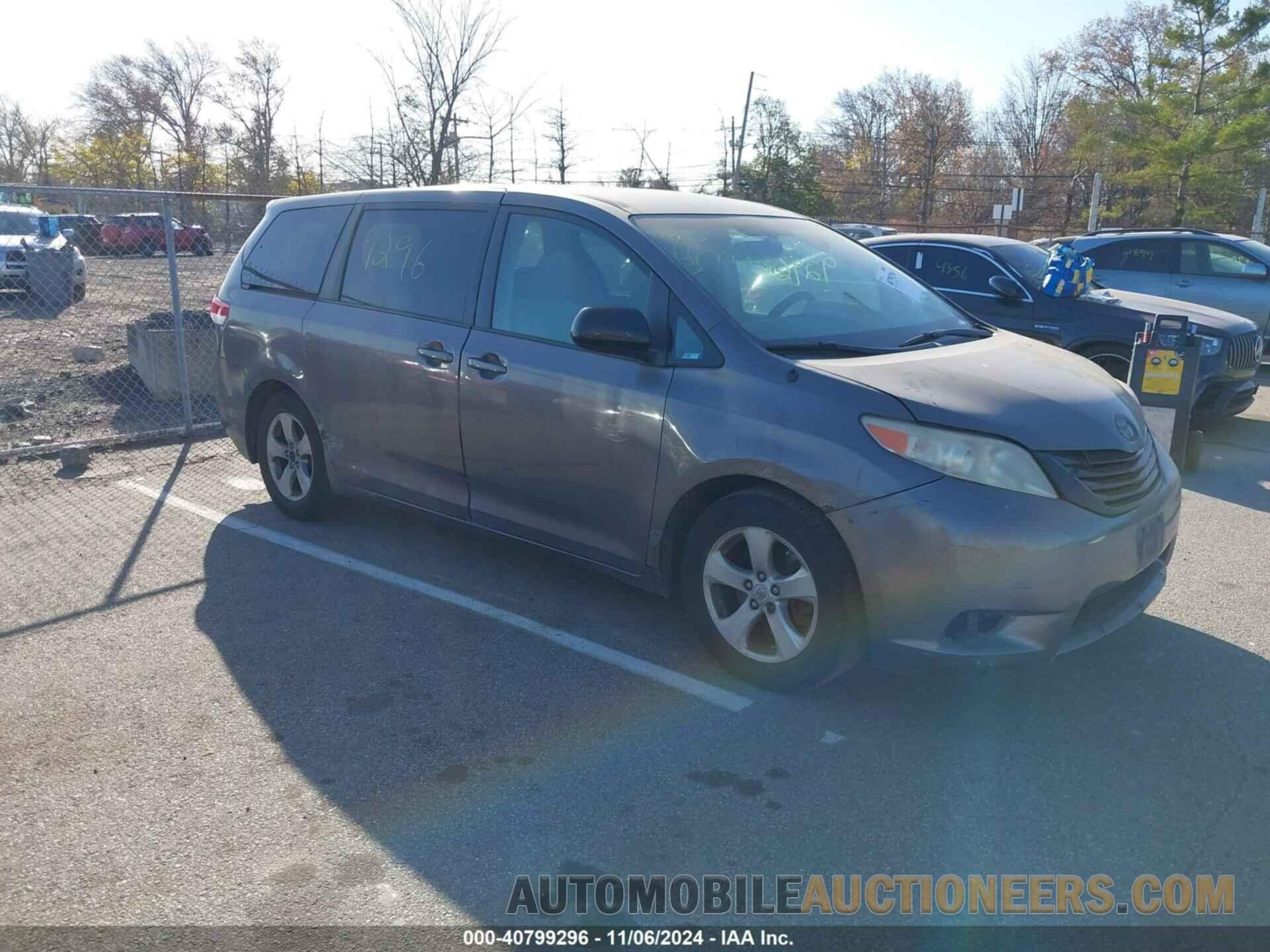 5TDKK3DC5BS084566 TOYOTA SIENNA 2011