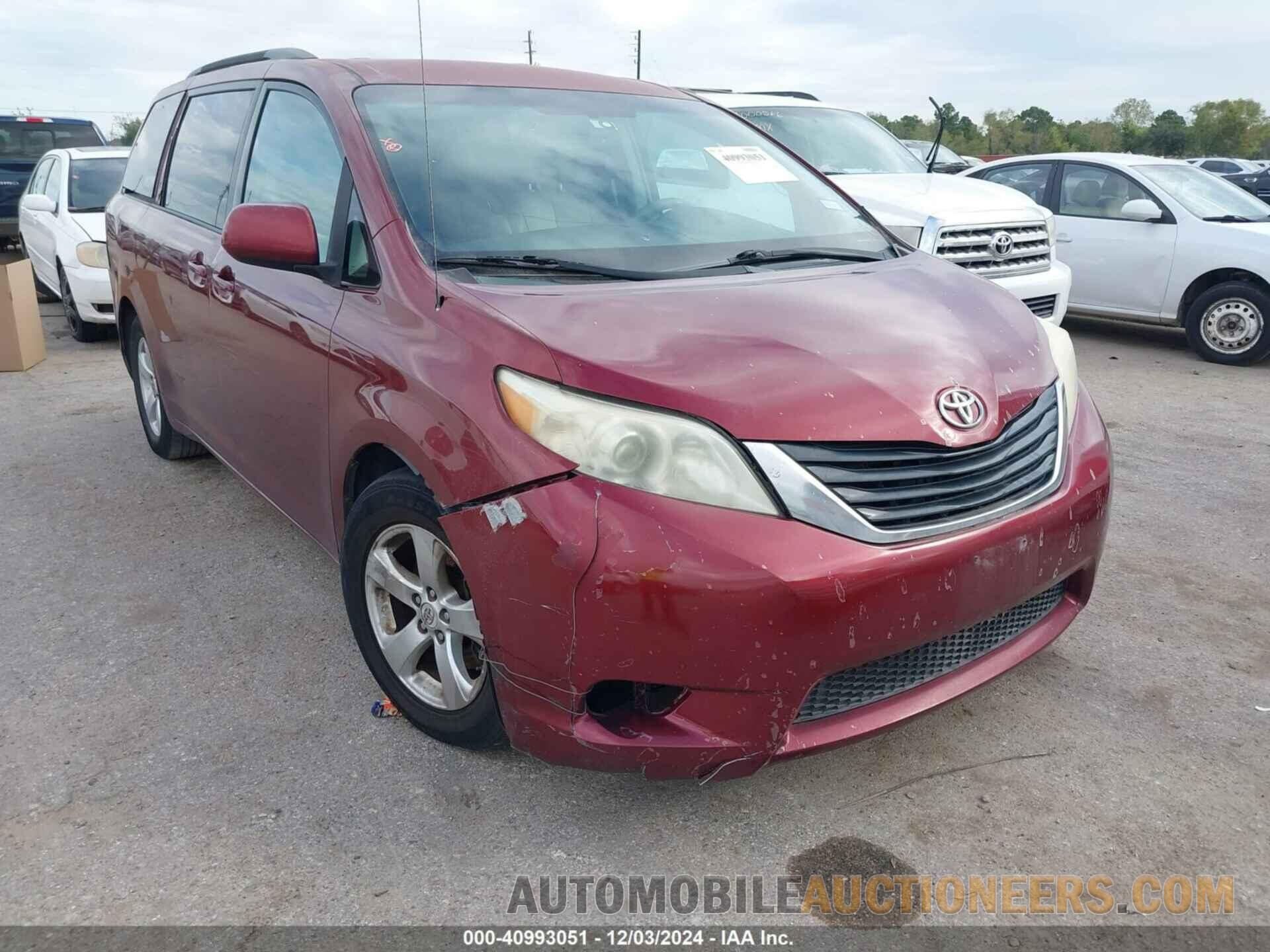 5TDKK3DC5BS097964 TOYOTA SIENNA 2011