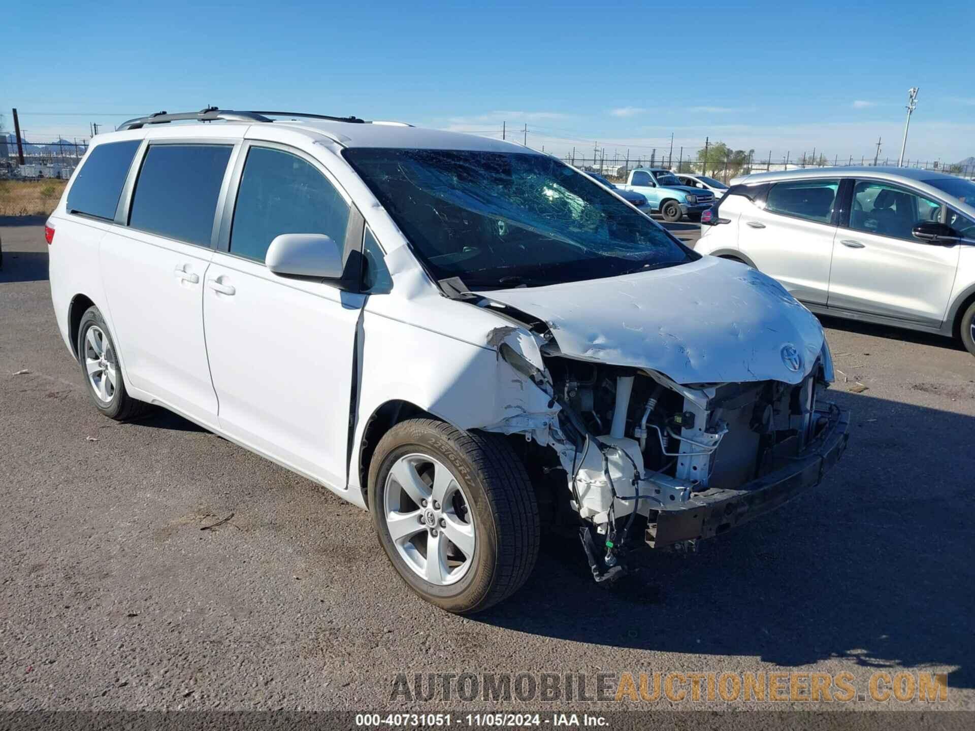 5TDKK3DC5FS594955 TOYOTA SIENNA 2015