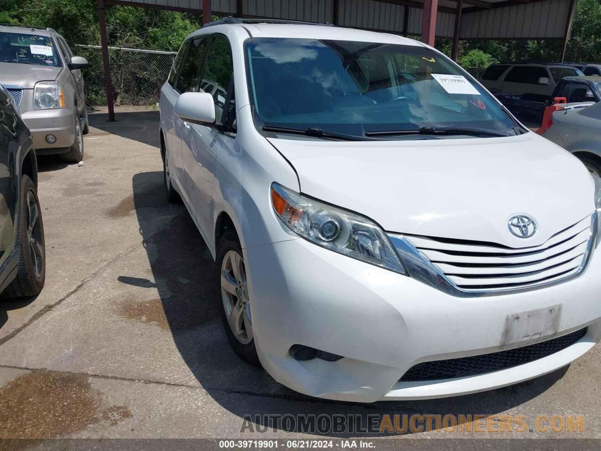 5TDKK3DC5GS695463 TOYOTA SIENNA 2016