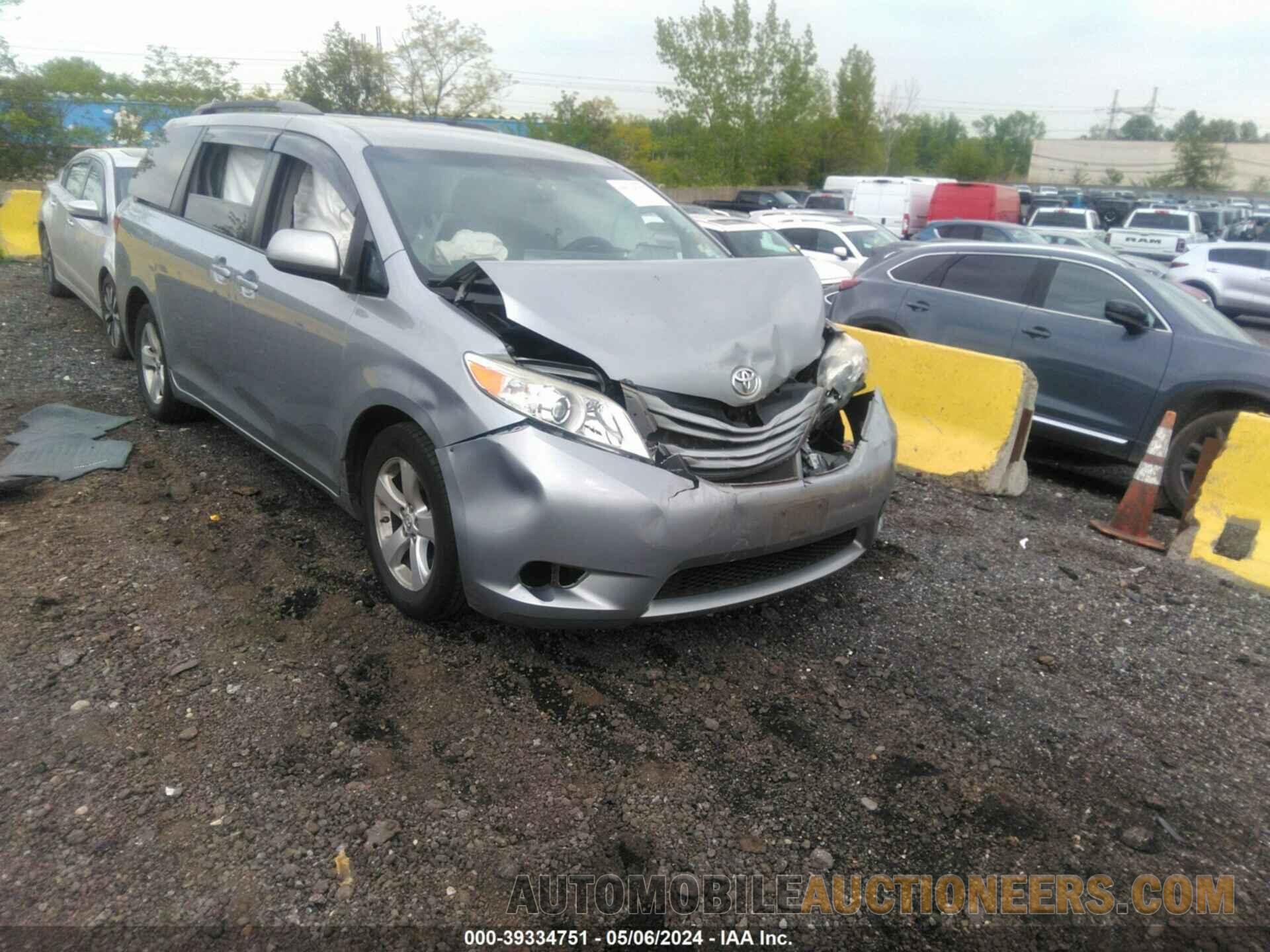 5TDKK3DC5GS744550 TOYOTA SIENNA 2016