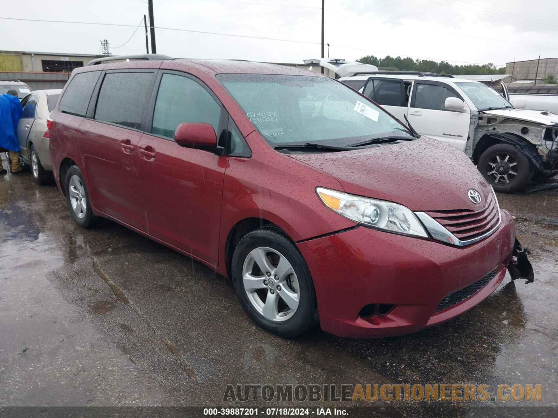 5TDKK3DC5GS752633 TOYOTA SIENNA 2016