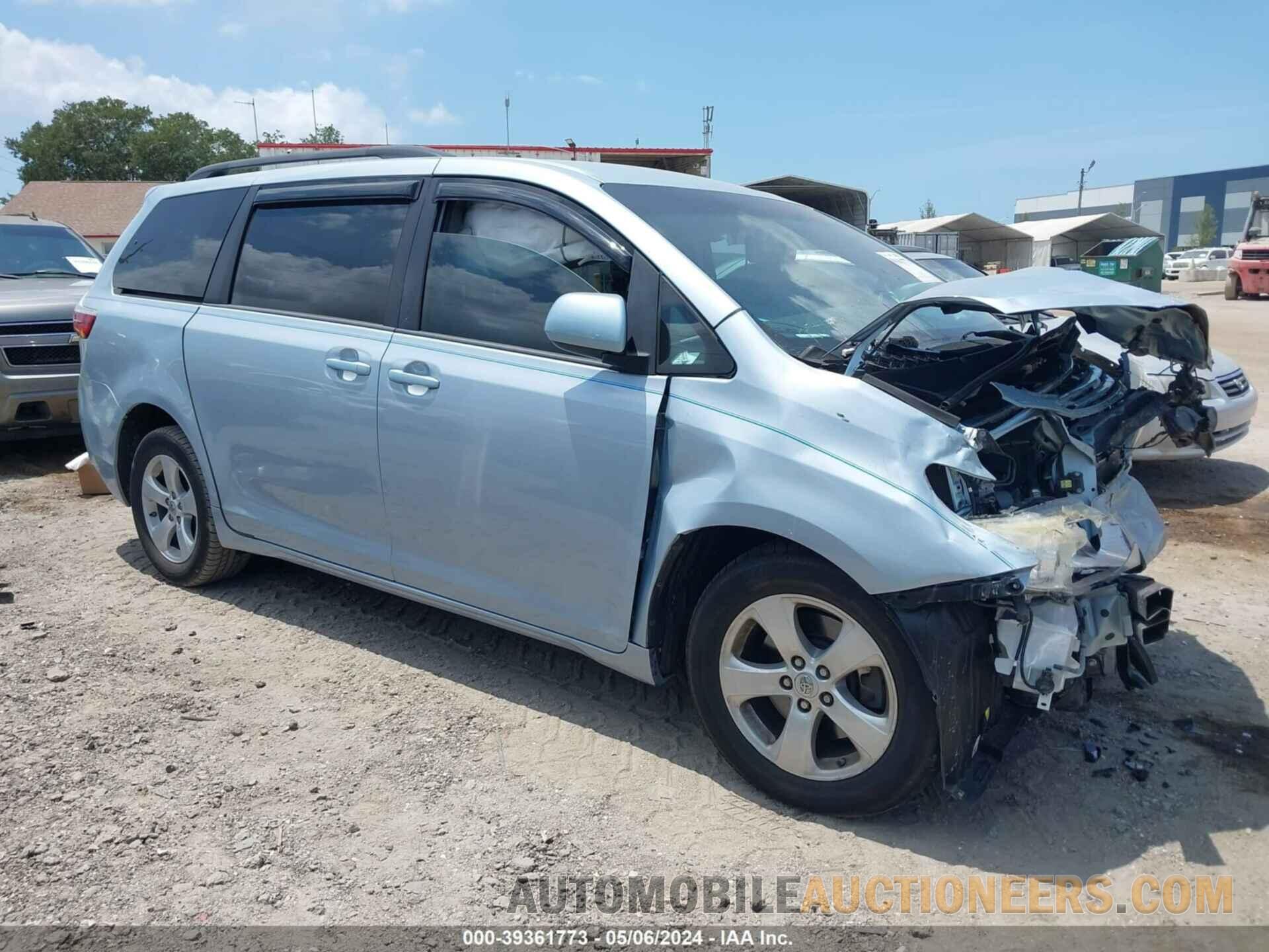 5TDKK3DC5GS761445 TOYOTA SIENNA 2016