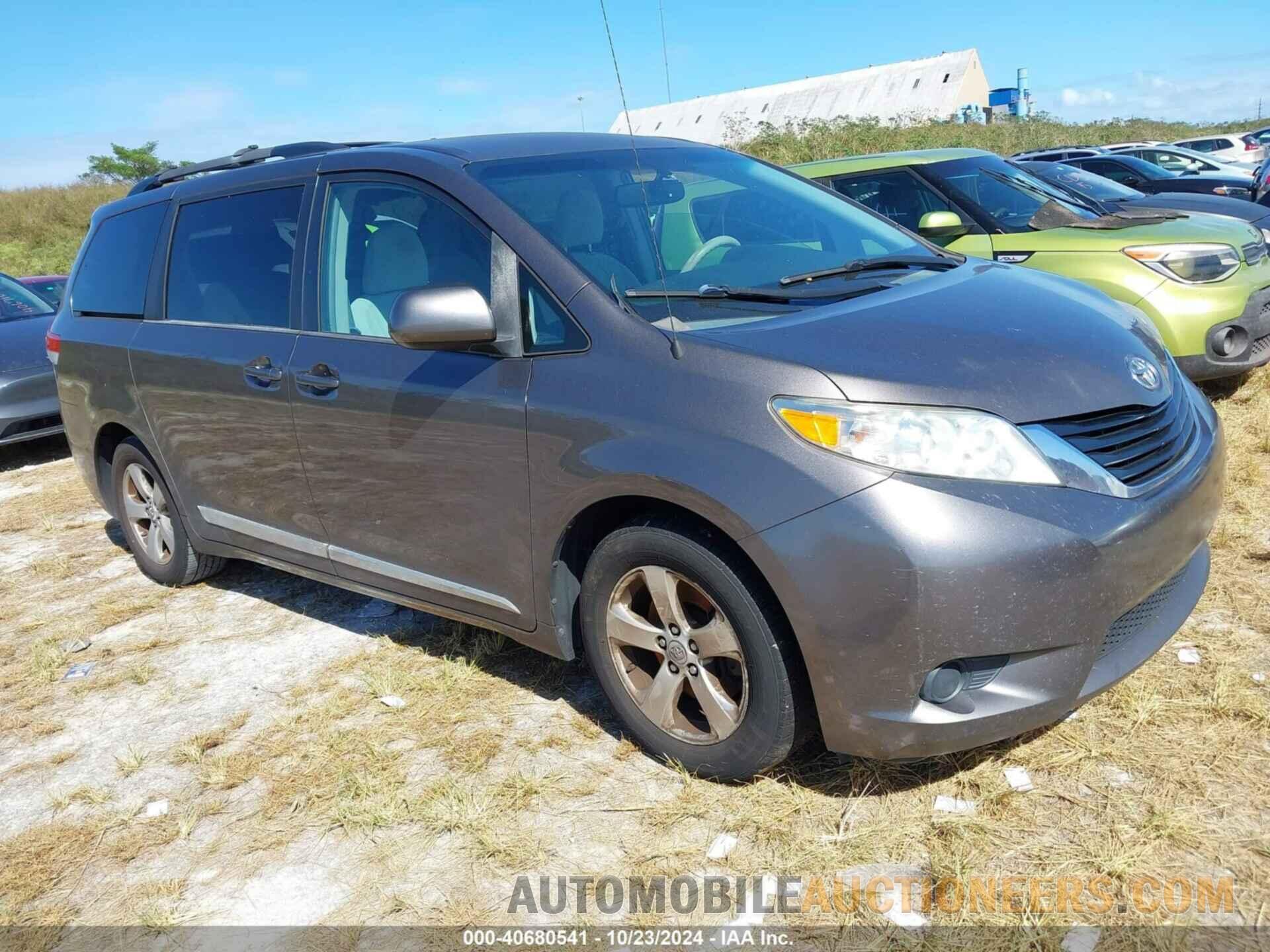 5TDKK3DC6DS354634 TOYOTA SIENNA 2013