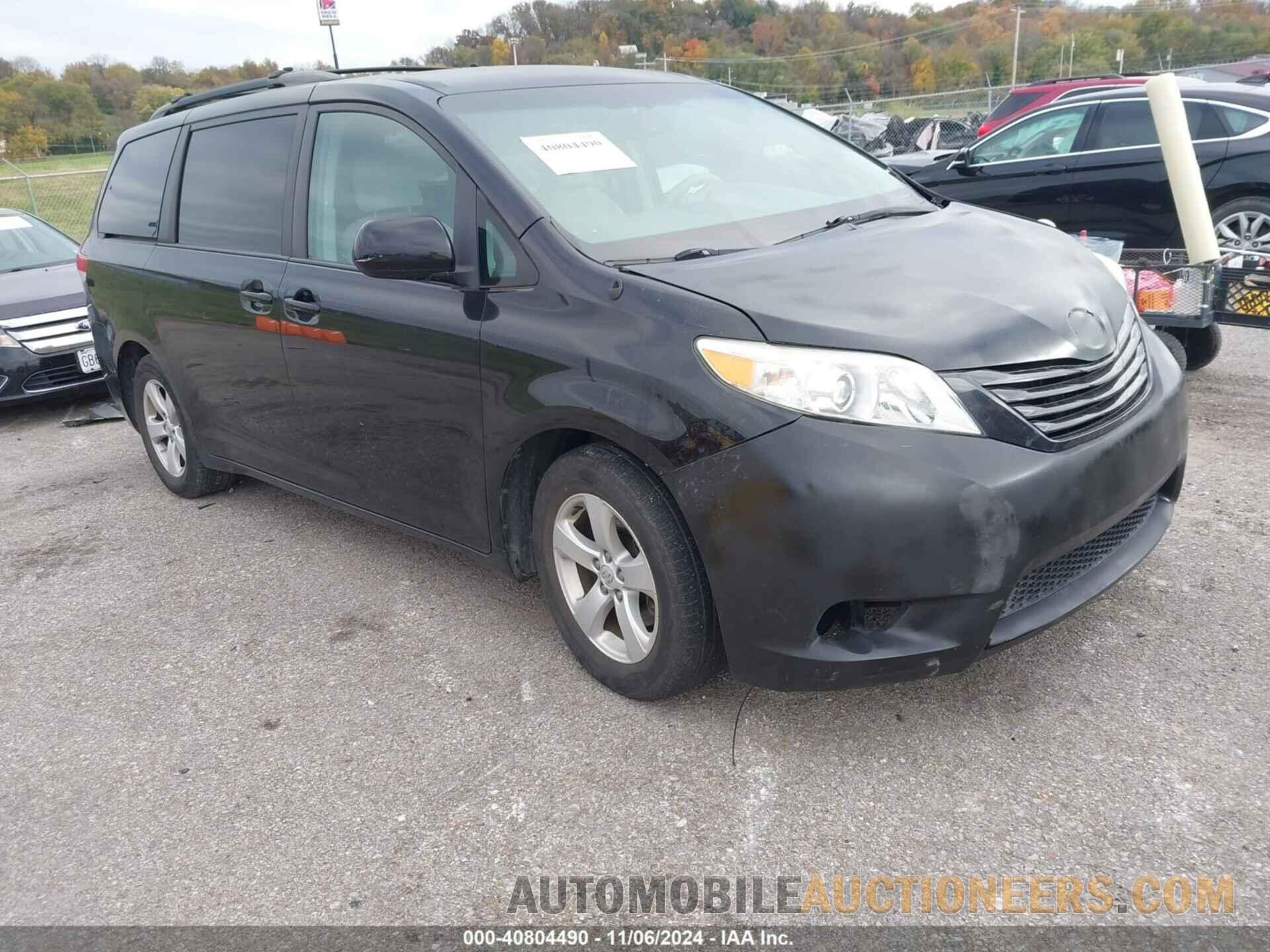 5TDKK3DC6ES429219 TOYOTA SIENNA 2014