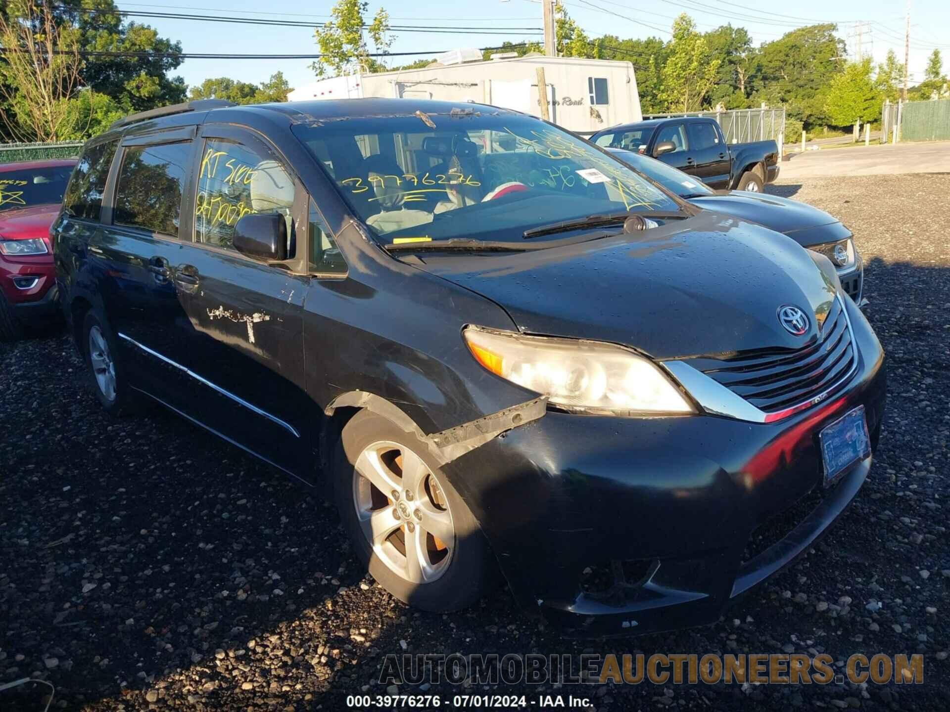 5TDKK3DC6GS711735 TOYOTA SIENNA 2016