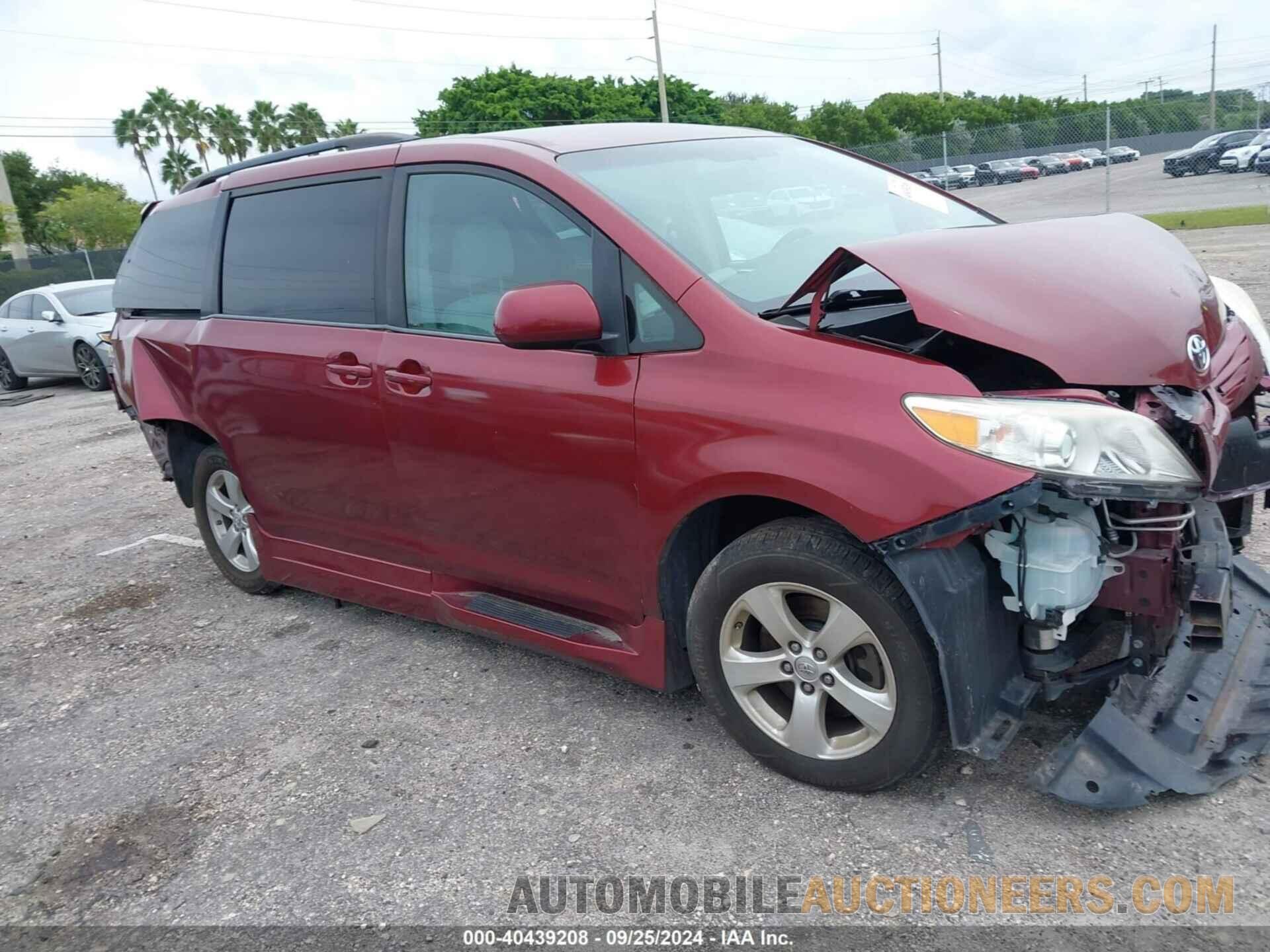 5TDKK3DC6GS760644 TOYOTA SIENNA 2016