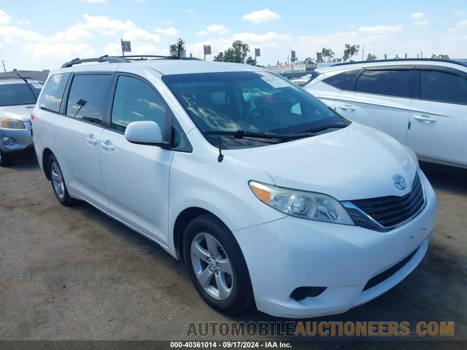 5TDKK3DC7BS168775 TOYOTA SIENNA 2011