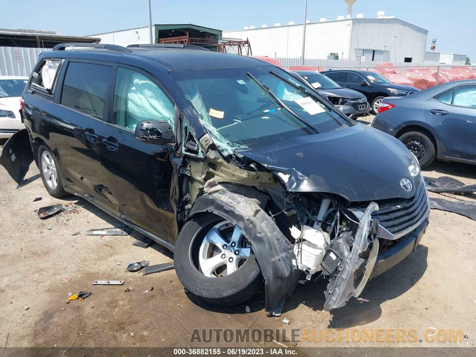 5TDKK3DC7FS610041 TOYOTA SIENNA 2015