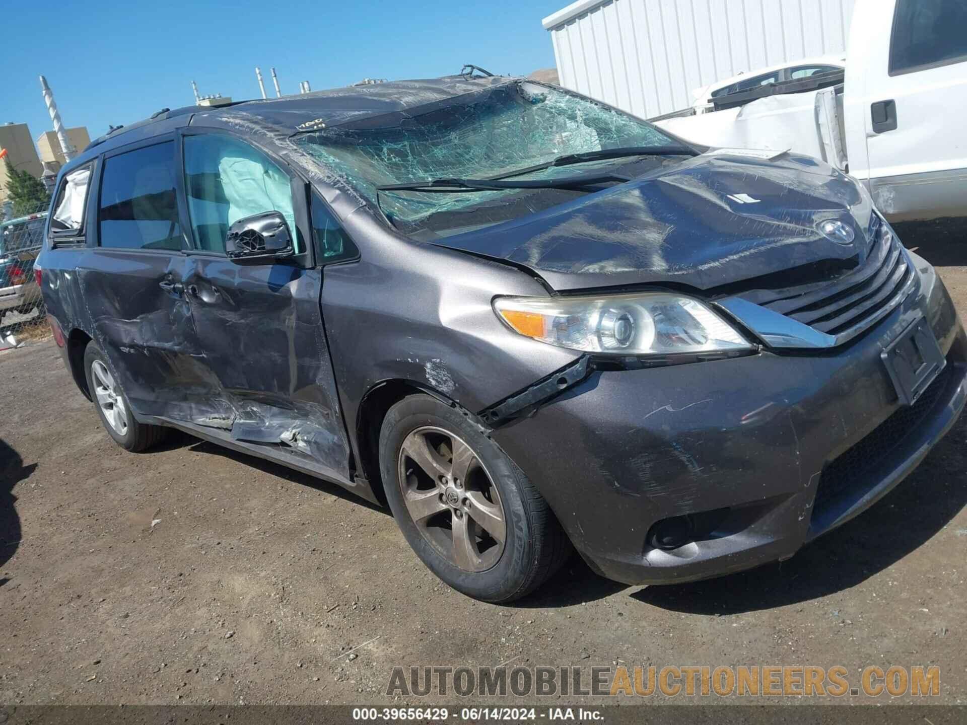 5TDKK3DC7GS715762 TOYOTA SIENNA 2016