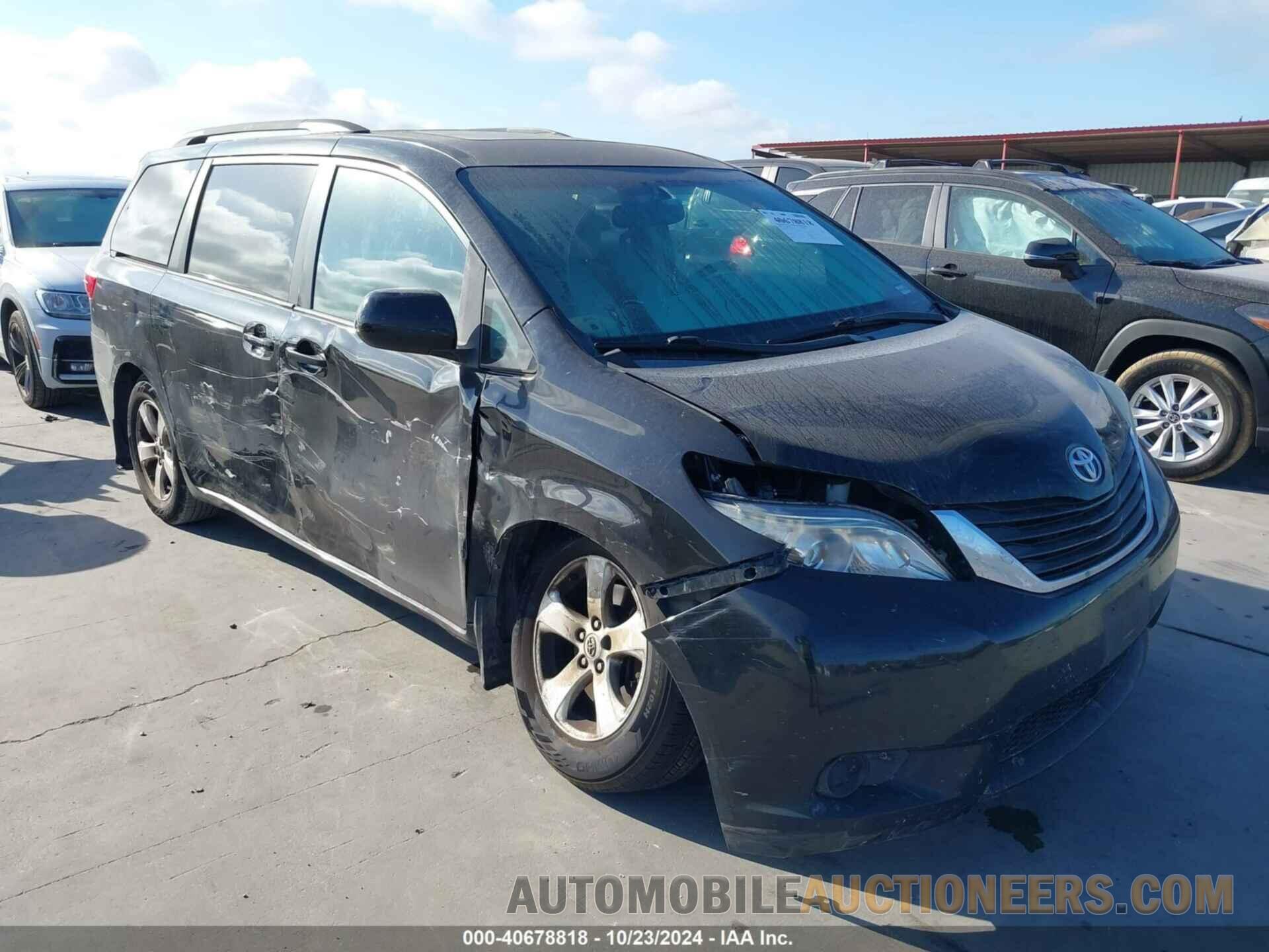 5TDKK3DC7GS718791 TOYOTA SIENNA 2016