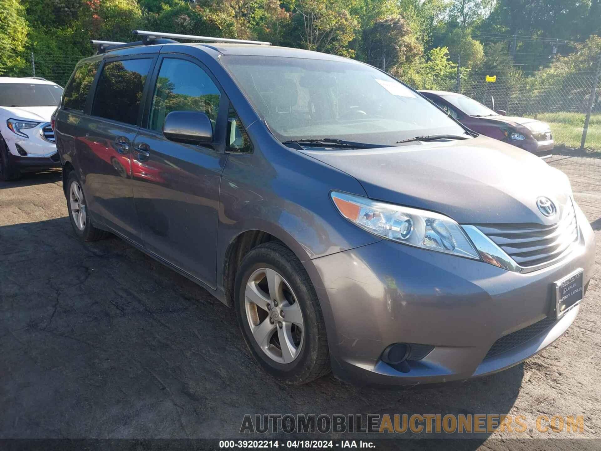 5TDKK3DC7GS720444 TOYOTA SIENNA 2016