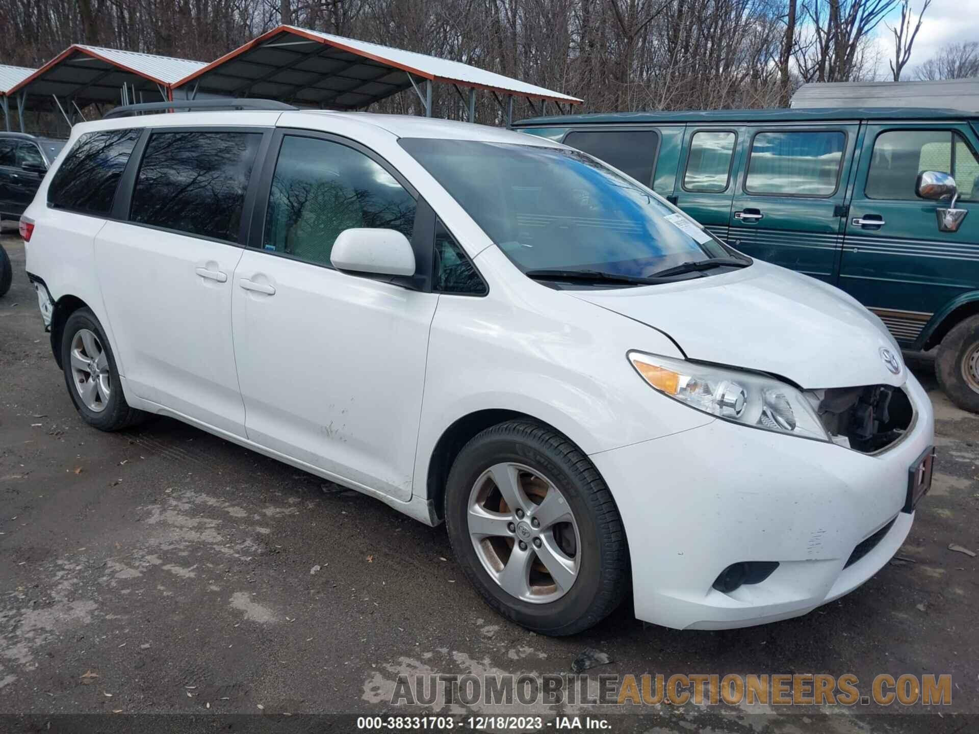 5TDKK3DC7GS735140 TOYOTA SIENNA 2016