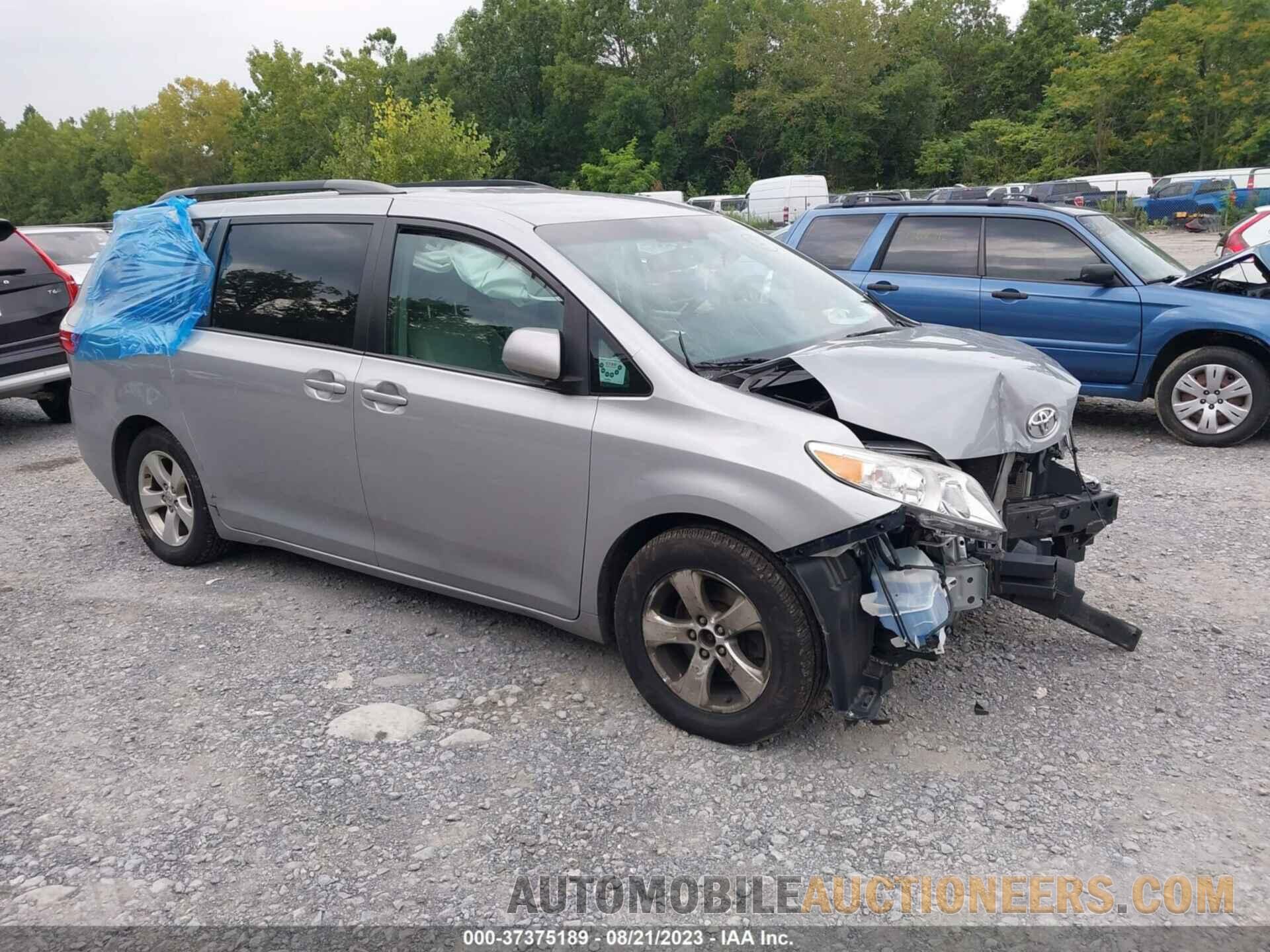 5TDKK3DC7GS742654 TOYOTA SIENNA 2016