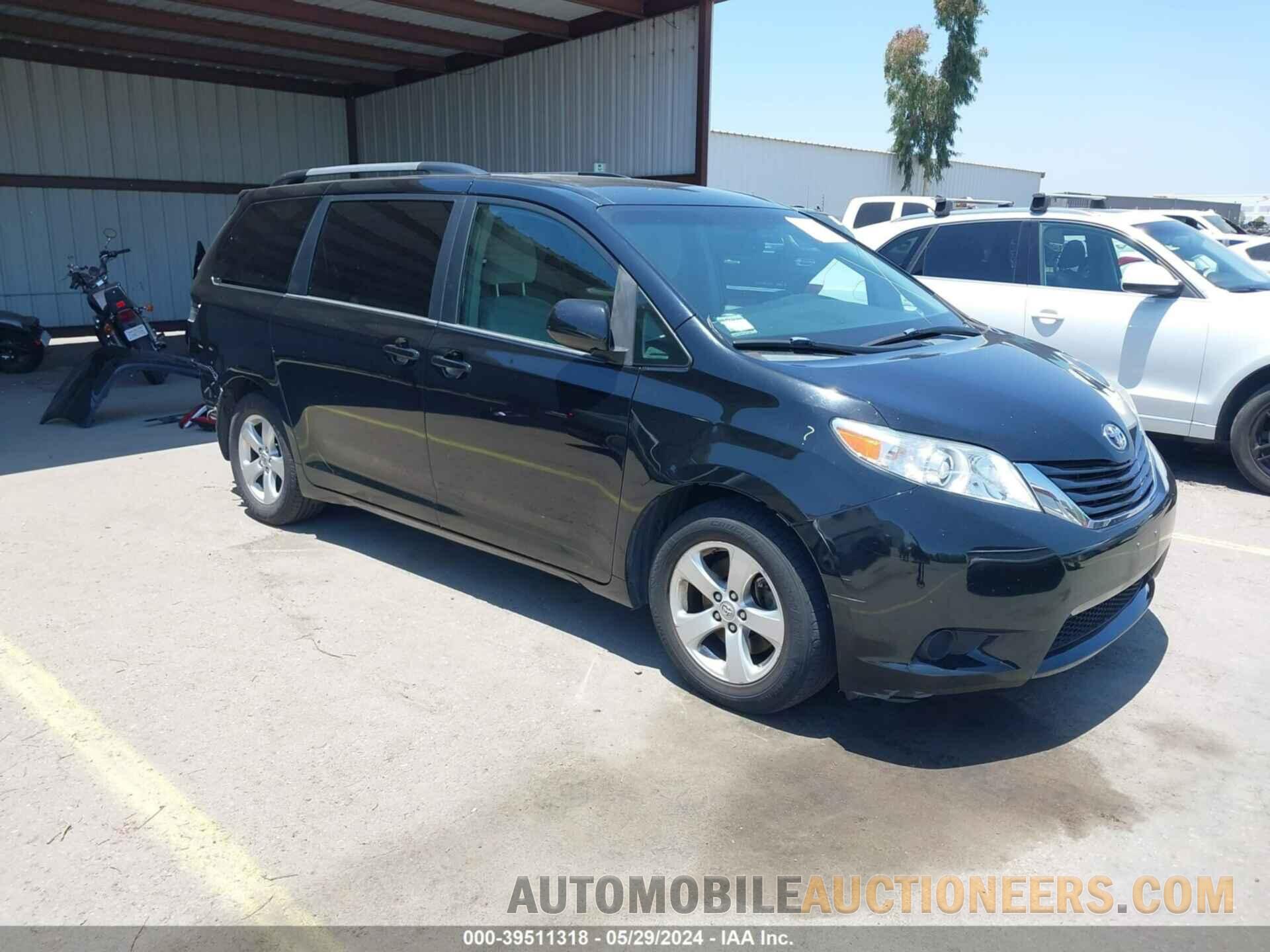 5TDKK3DC8GS723675 TOYOTA SIENNA 2016