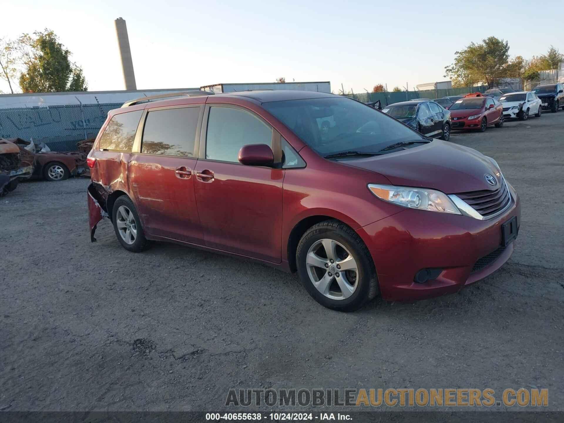 5TDKK3DC8GS728228 TOYOTA SIENNA 2016