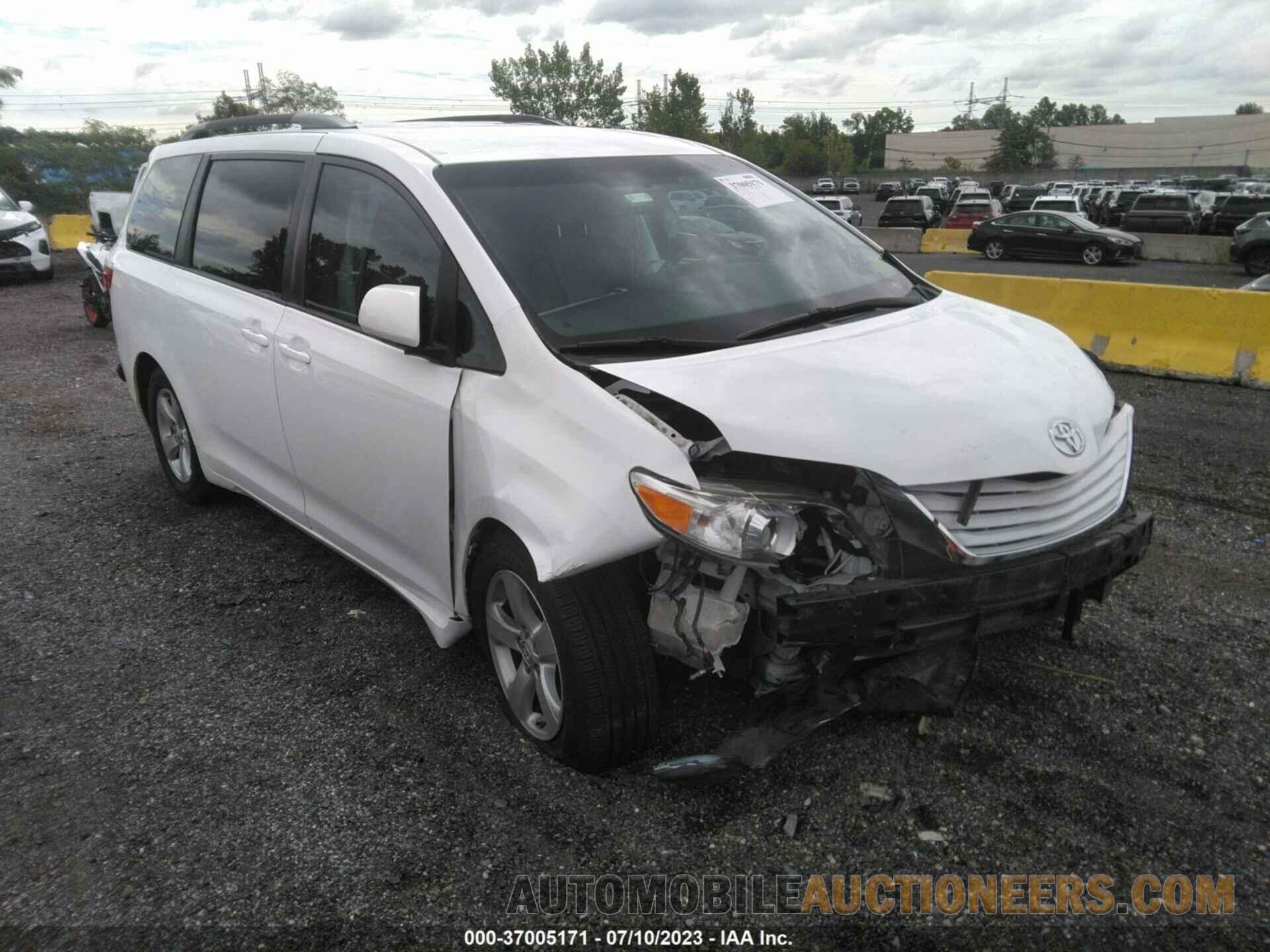 5TDKK3DC9GS703189 TOYOTA SIENNA 2016