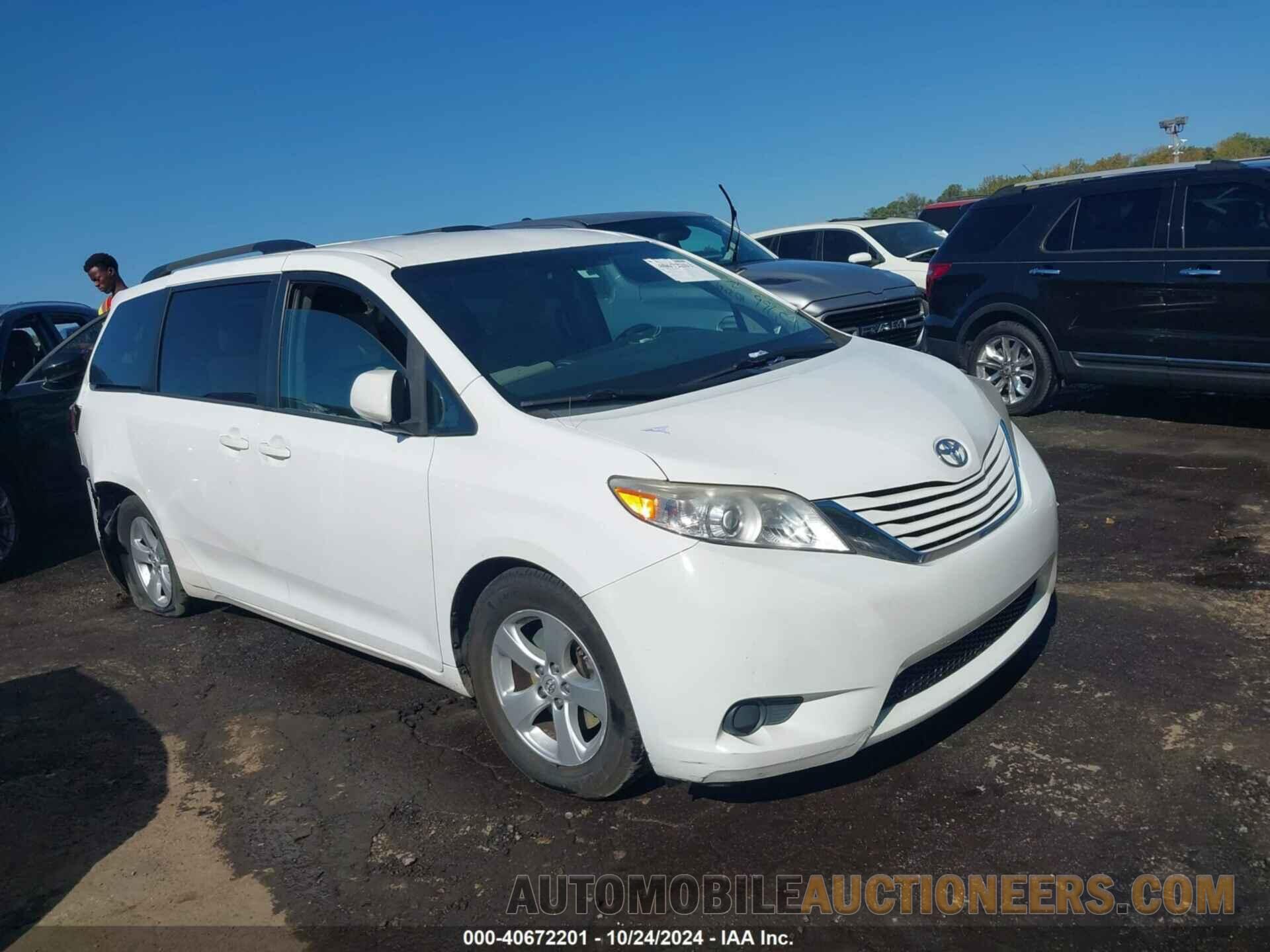 5TDKK3DC9GS705766 TOYOTA SIENNA 2016