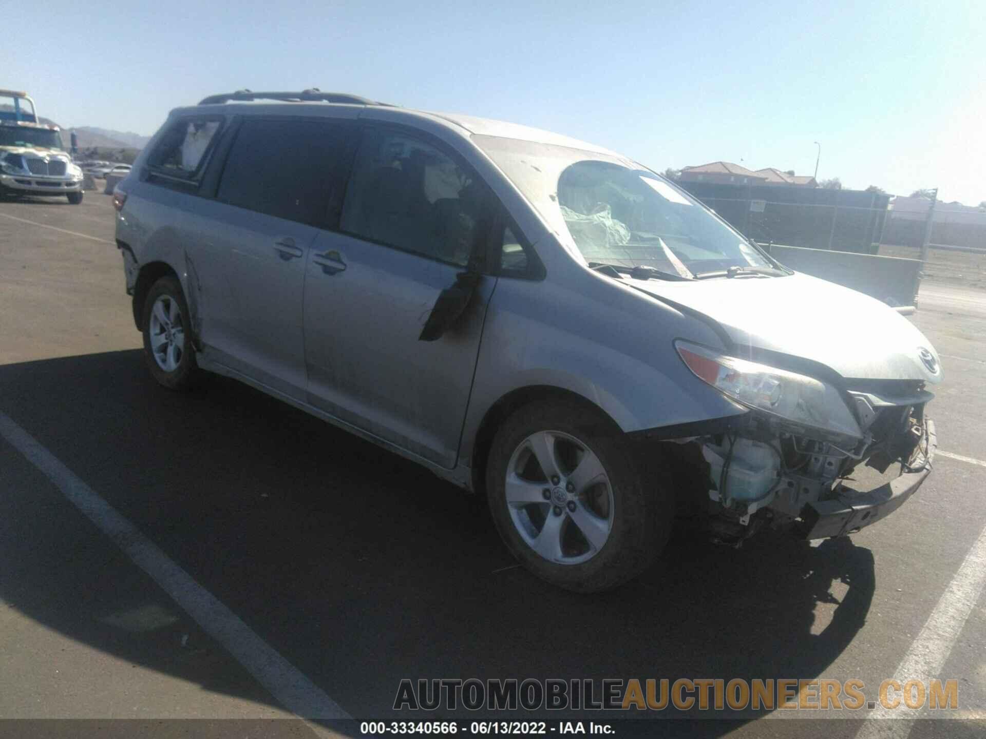 5TDKK3DC9GS732904 TOYOTA SIENNA 2016