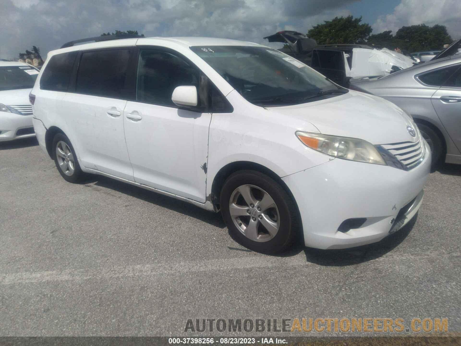 5TDKK3DC9GS753221 TOYOTA SIENNA 2016