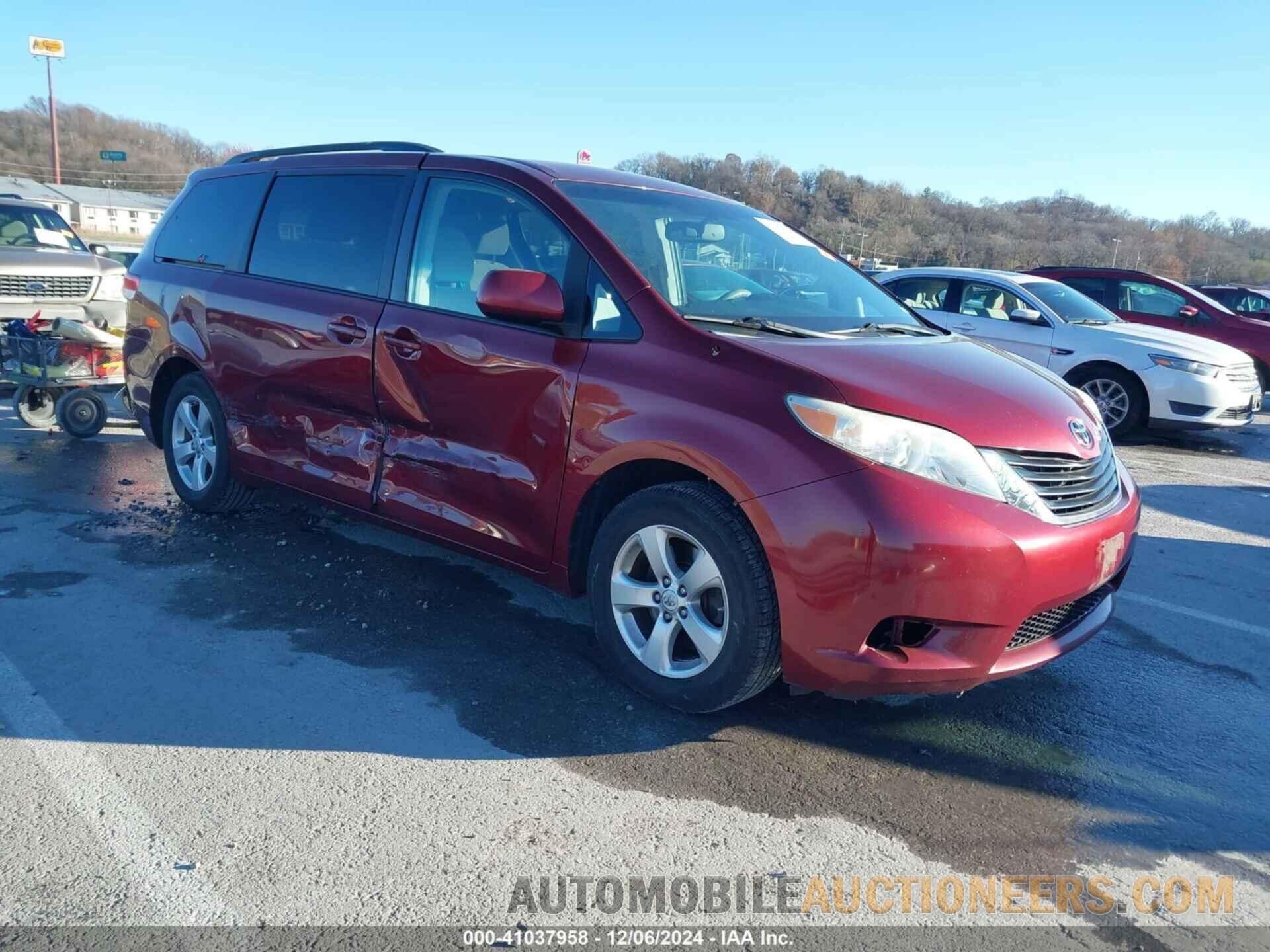 5TDKK3DCXBS023407 TOYOTA SIENNA 2011