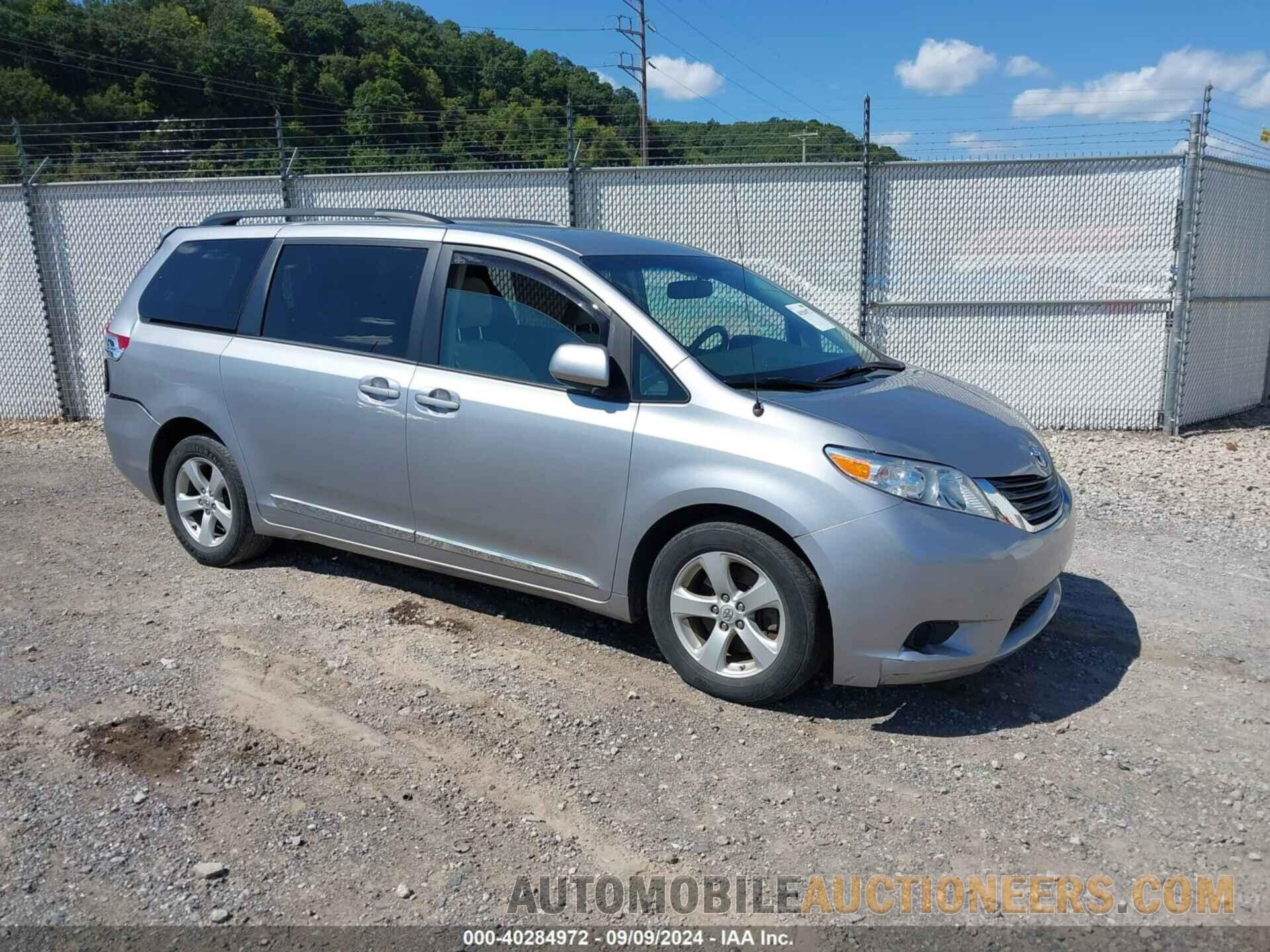 5TDKK3DCXCS264787 TOYOTA SIENNA 2012