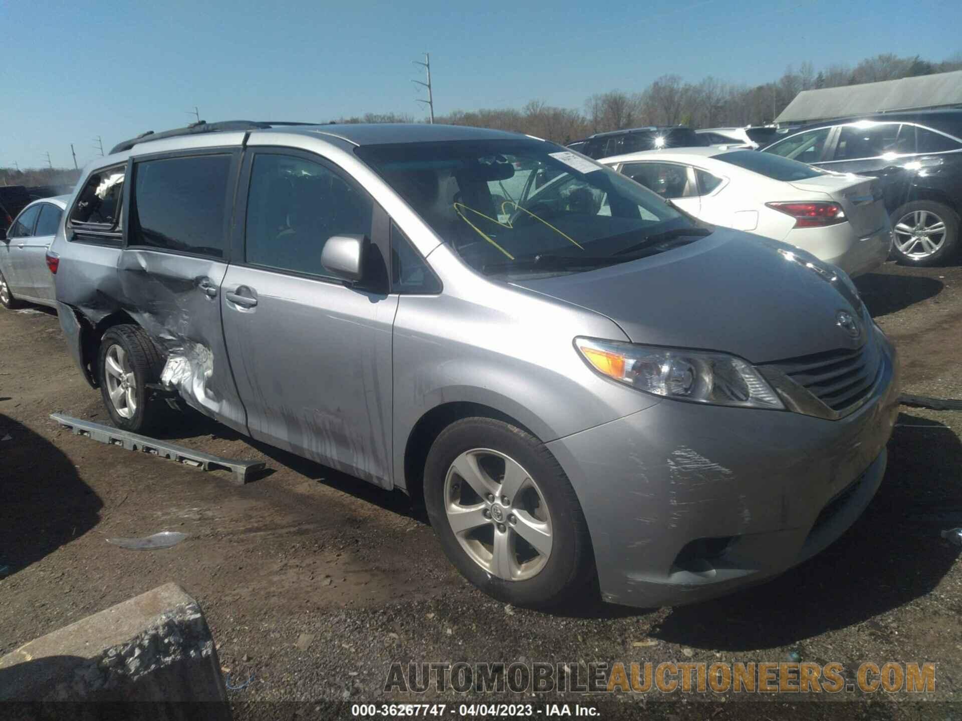 5TDKK3DCXFS550157 TOYOTA SIENNA 2015