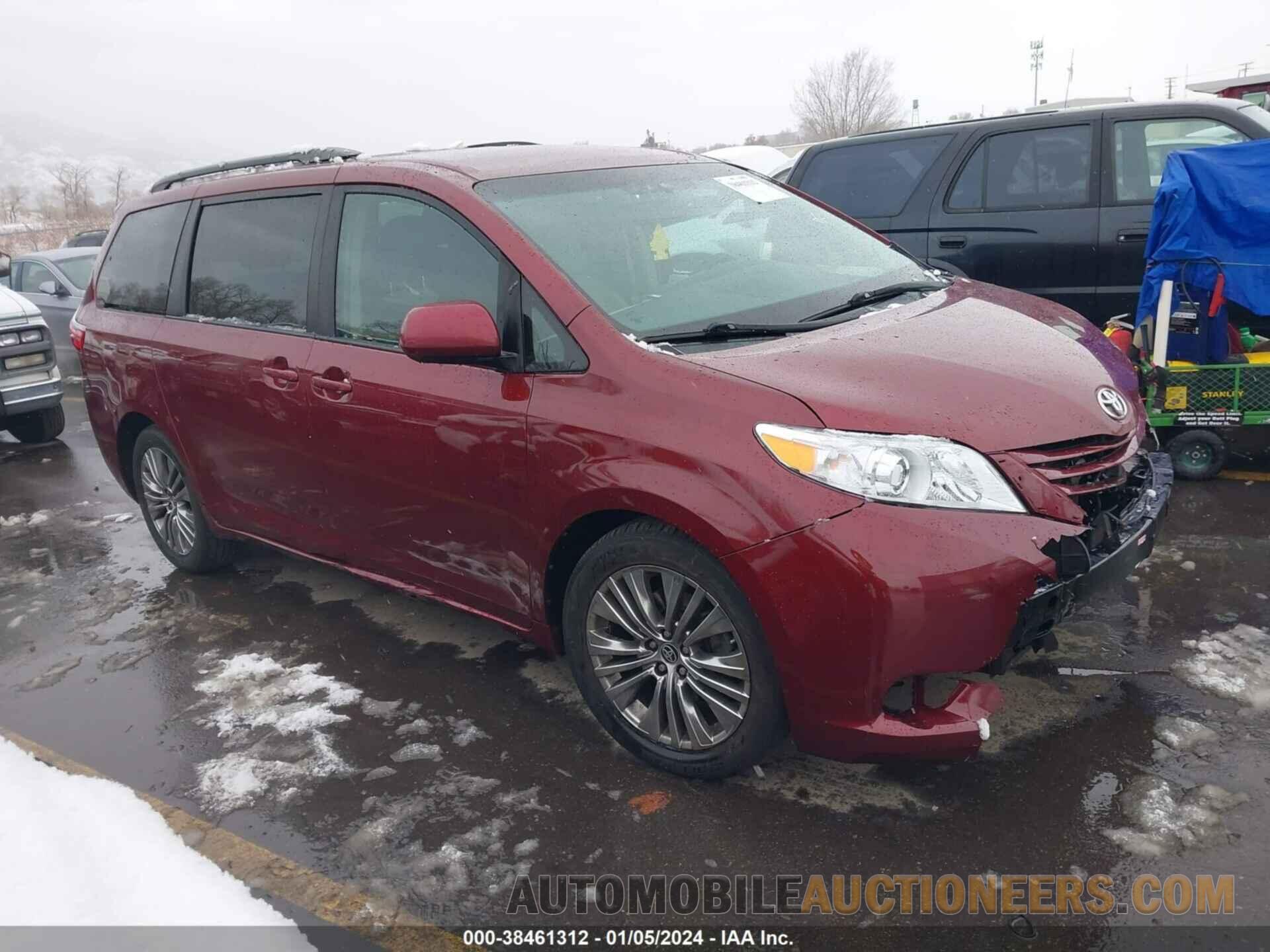 5TDKK3DCXFS607117 TOYOTA SIENNA 2015