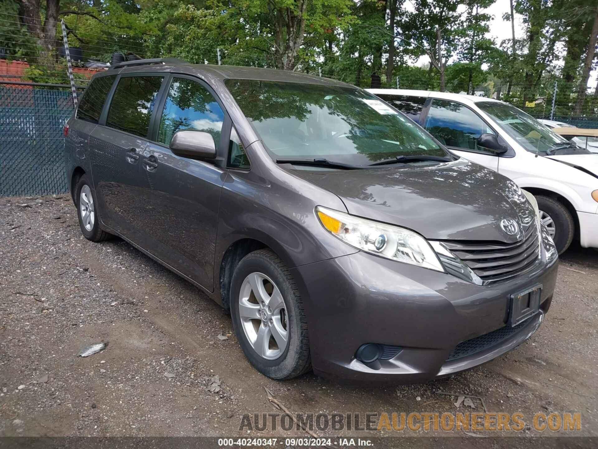 5TDKK3DCXFS665115 TOYOTA SIENNA 2015