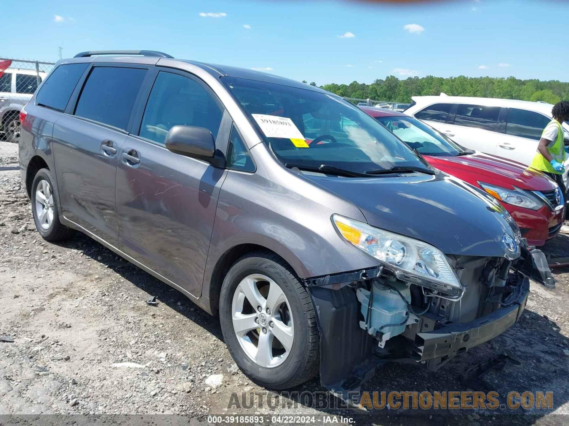 5TDKK3DCXGS694096 TOYOTA SIENNA 2016