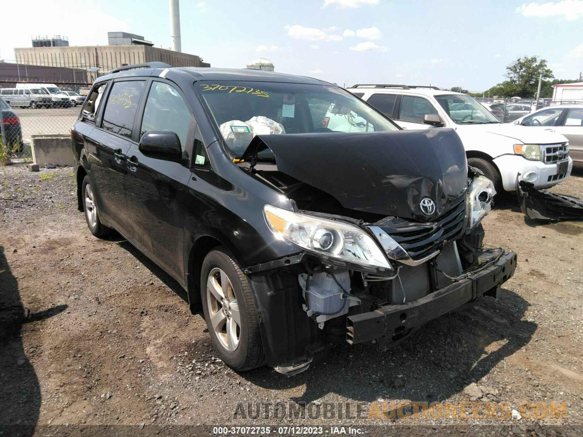 5TDKK3DCXGS752370 TOYOTA SIENNA 2016