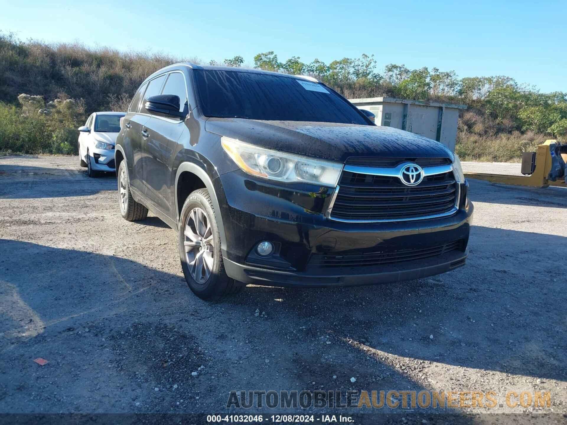 5TDKKRFH0ES030253 TOYOTA HIGHLANDER 2014