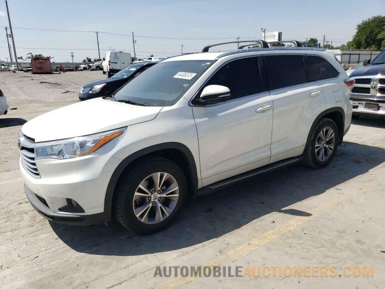 5TDKKRFH0FS049029 TOYOTA HIGHLANDER 2015