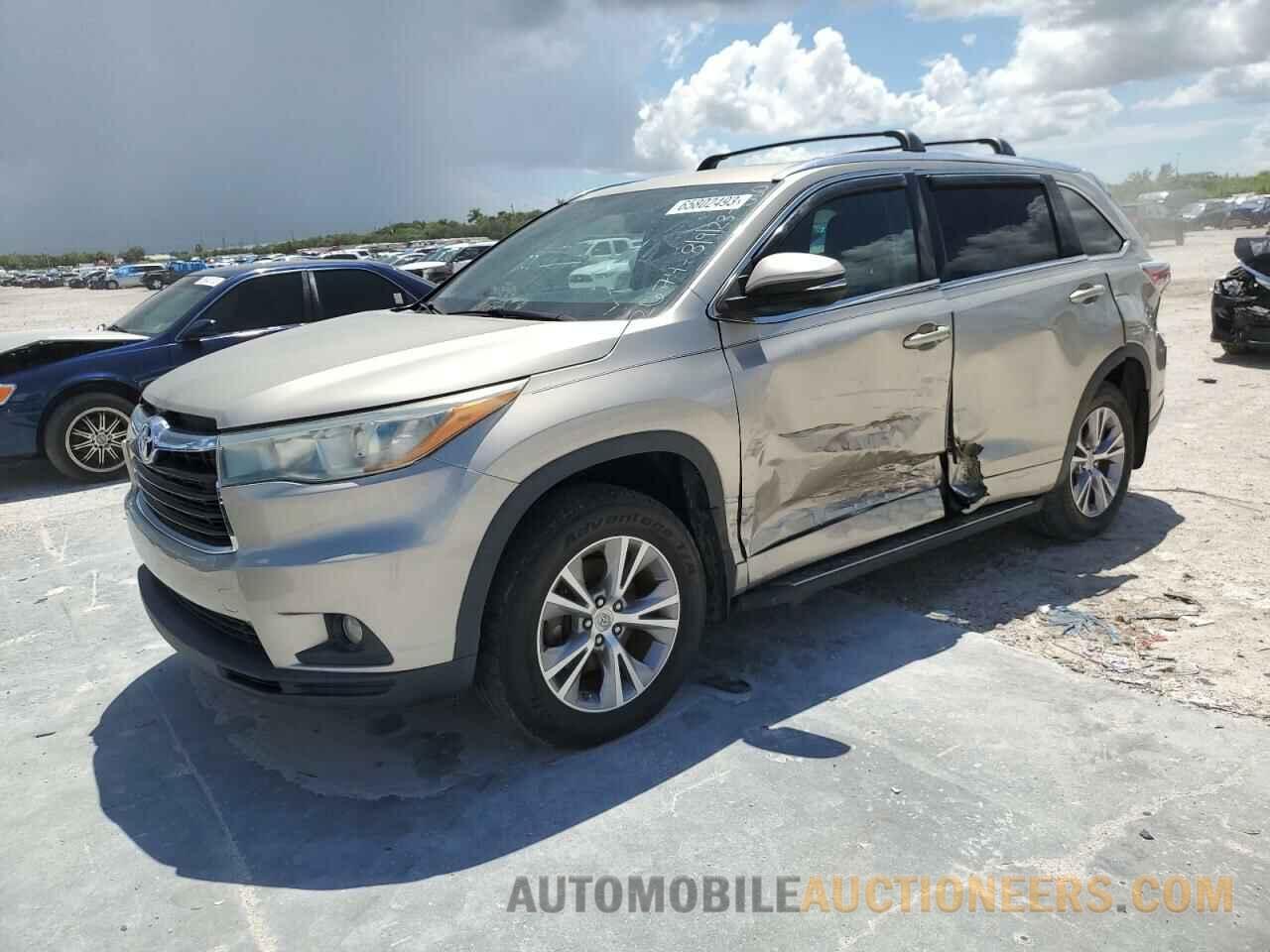 5TDKKRFH0FS052674 TOYOTA HIGHLANDER 2015