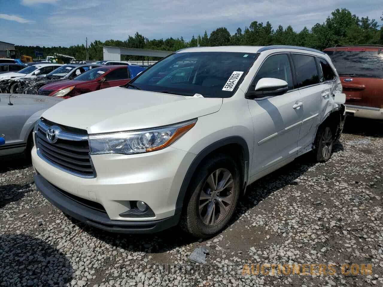 5TDKKRFH0FS059950 TOYOTA HIGHLANDER 2015