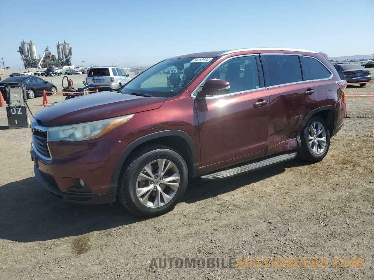 5TDKKRFH0FS070706 TOYOTA HIGHLANDER 2015