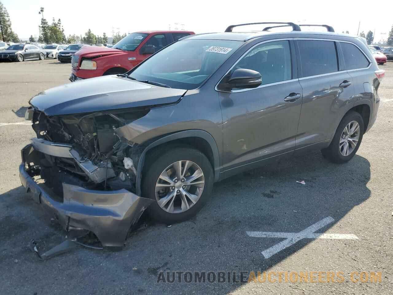 5TDKKRFH0FS084248 TOYOTA HIGHLANDER 2015