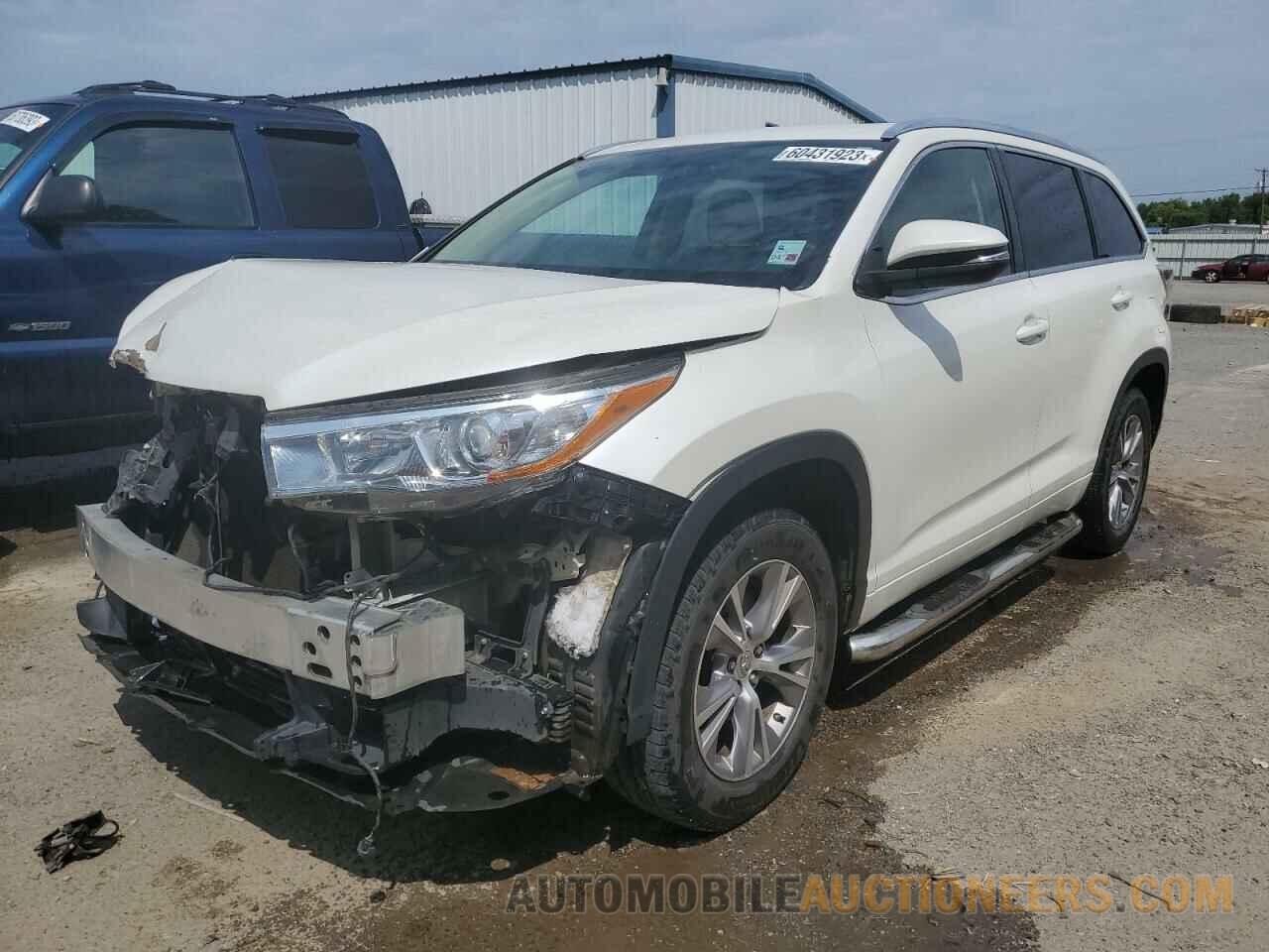 5TDKKRFH0FS109164 TOYOTA HIGHLANDER 2015